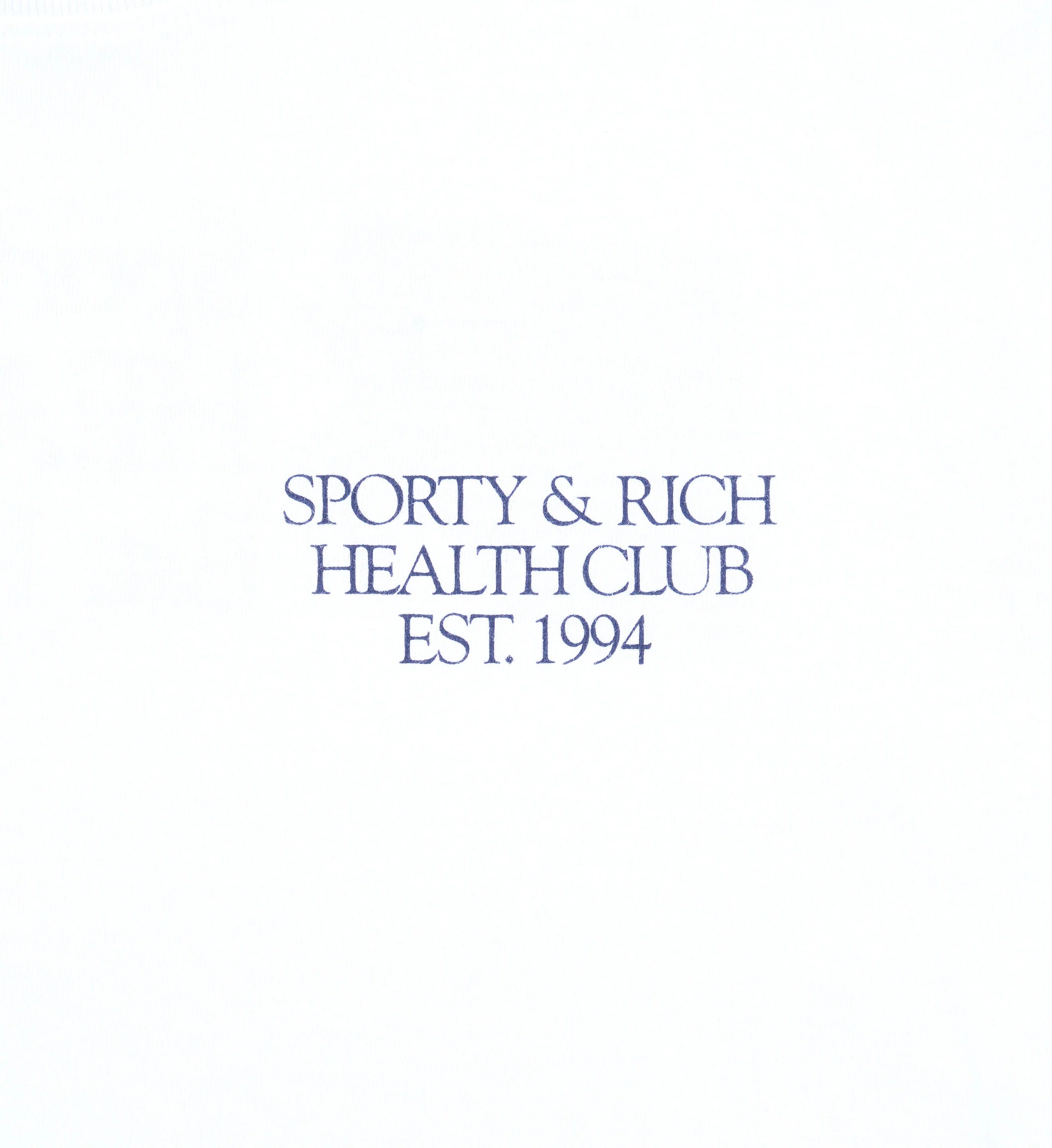 94 Health Club T Shirt - White/Navy - Image 3