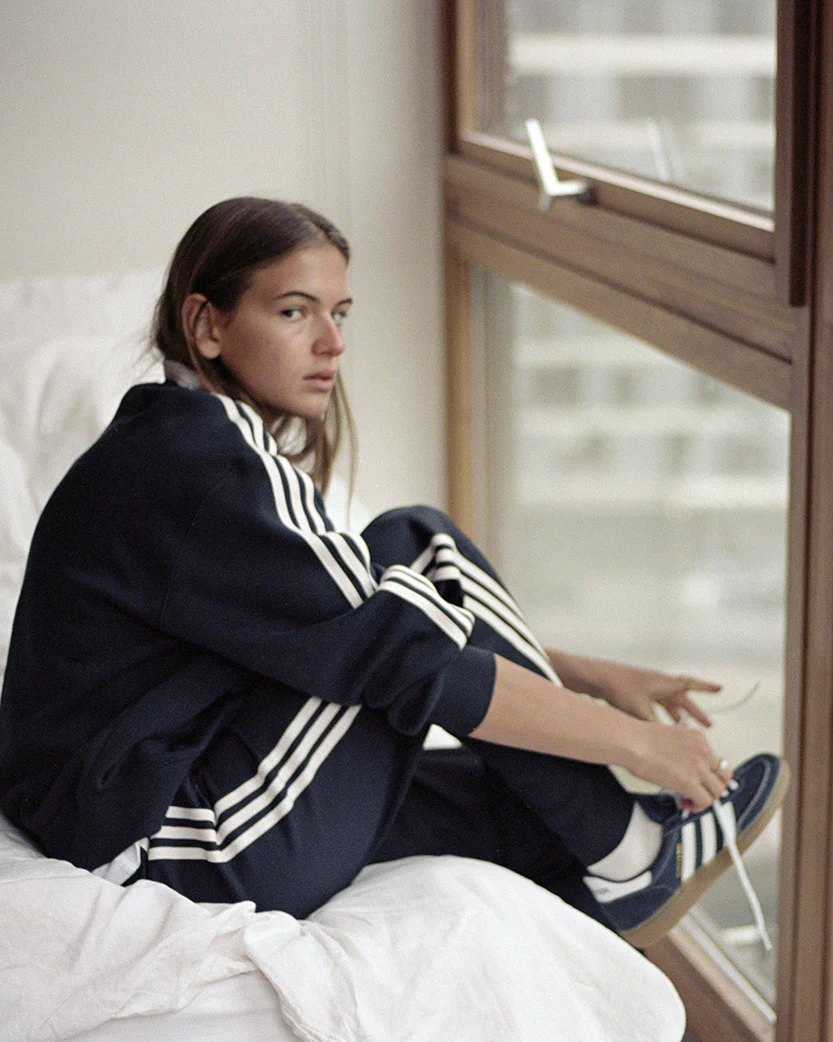 Adidas Track Pant - Navy - Image 3