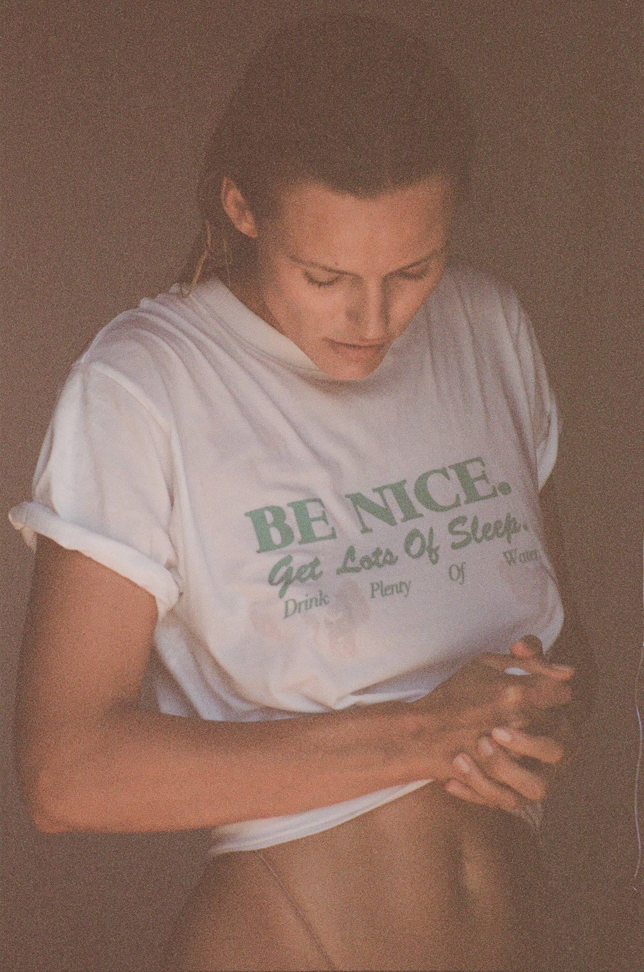 Be Nice T-Shirt - White - Image 6