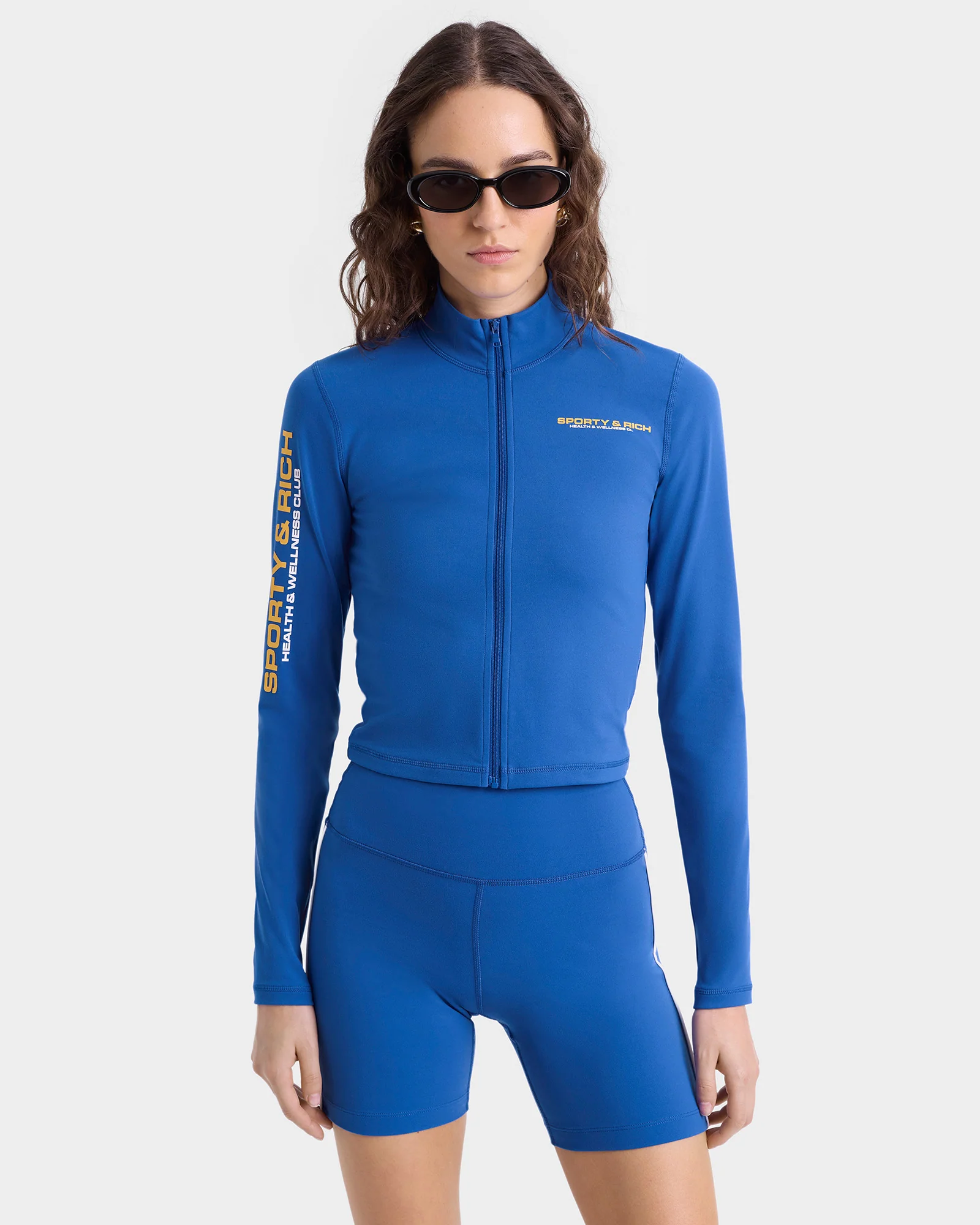 Bold Health Sports Jacket - Team Blue/Gold - Image 4