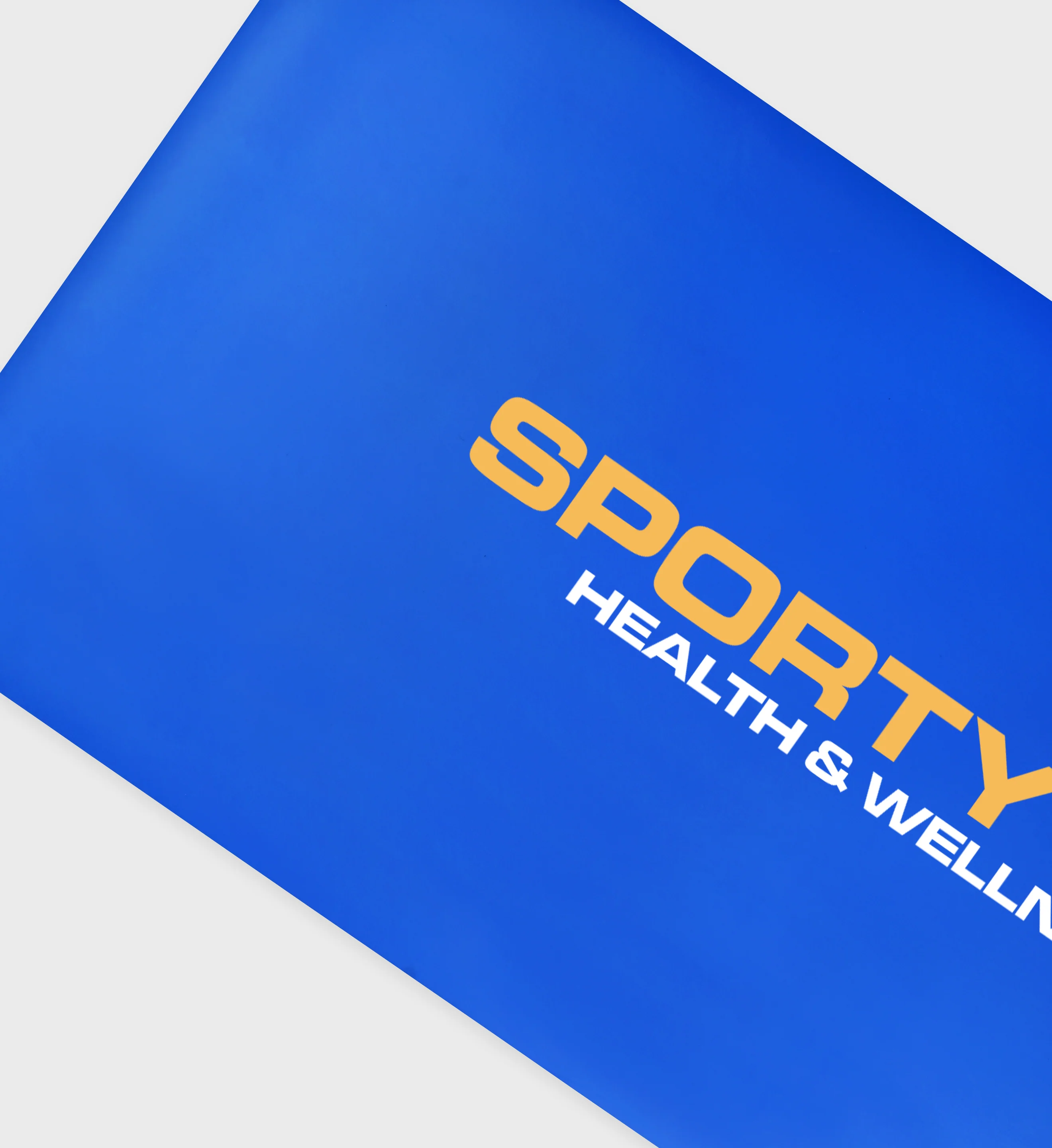 Bold Health Yoga Mat - Team Blue/Gold - Image 4