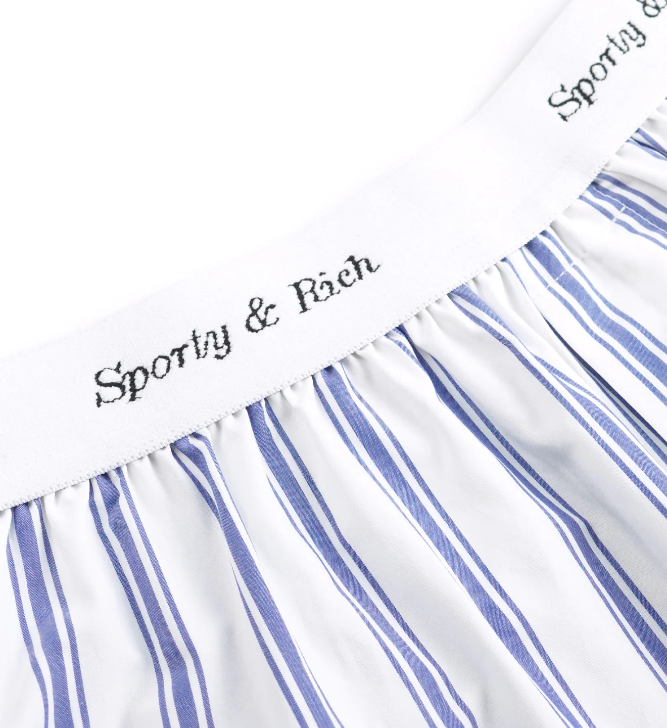 Classic Logo Boxer Short - Blue Striped - Image 3
