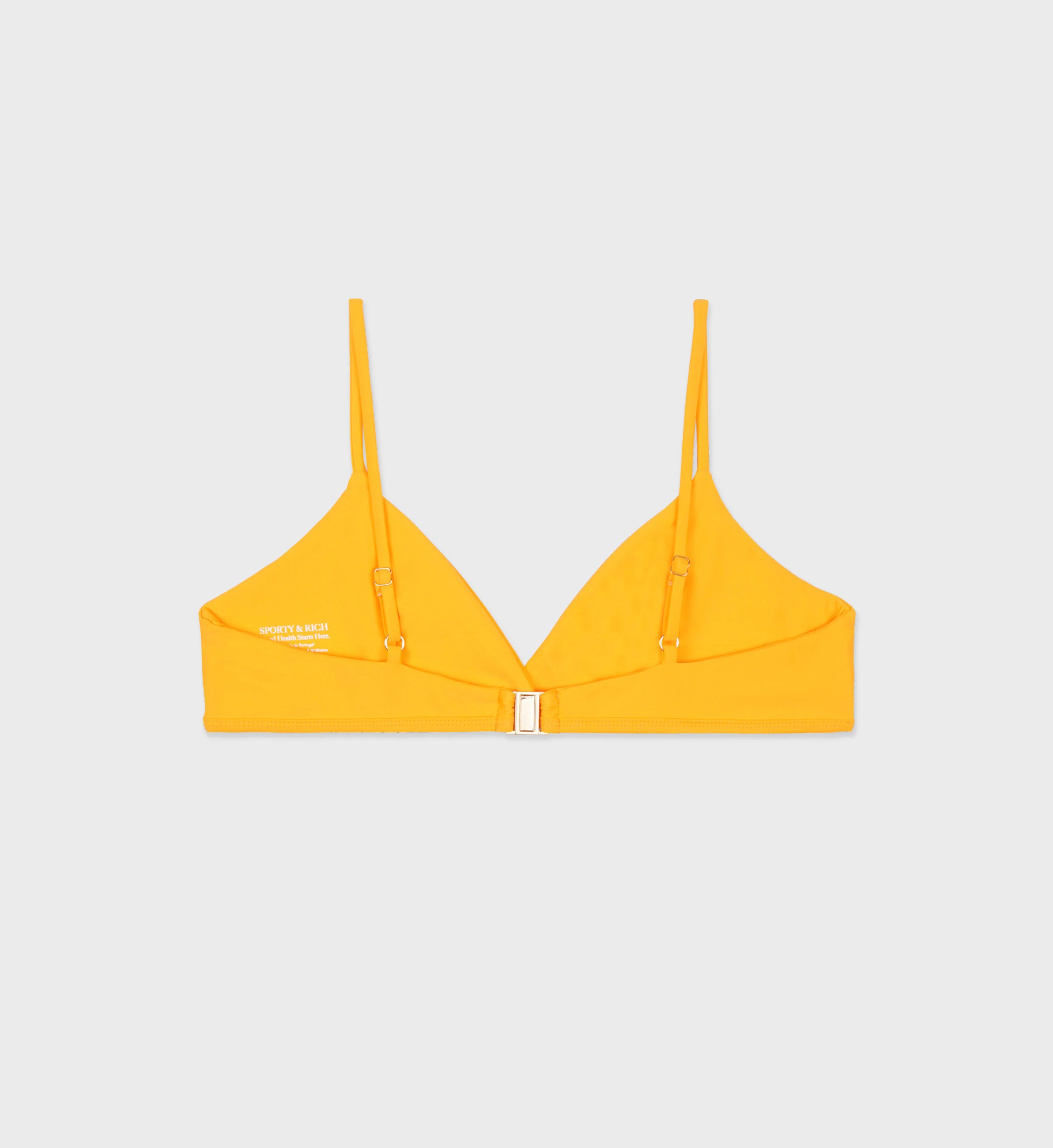 Brigitte Bikini Top - Saffron - Image 4