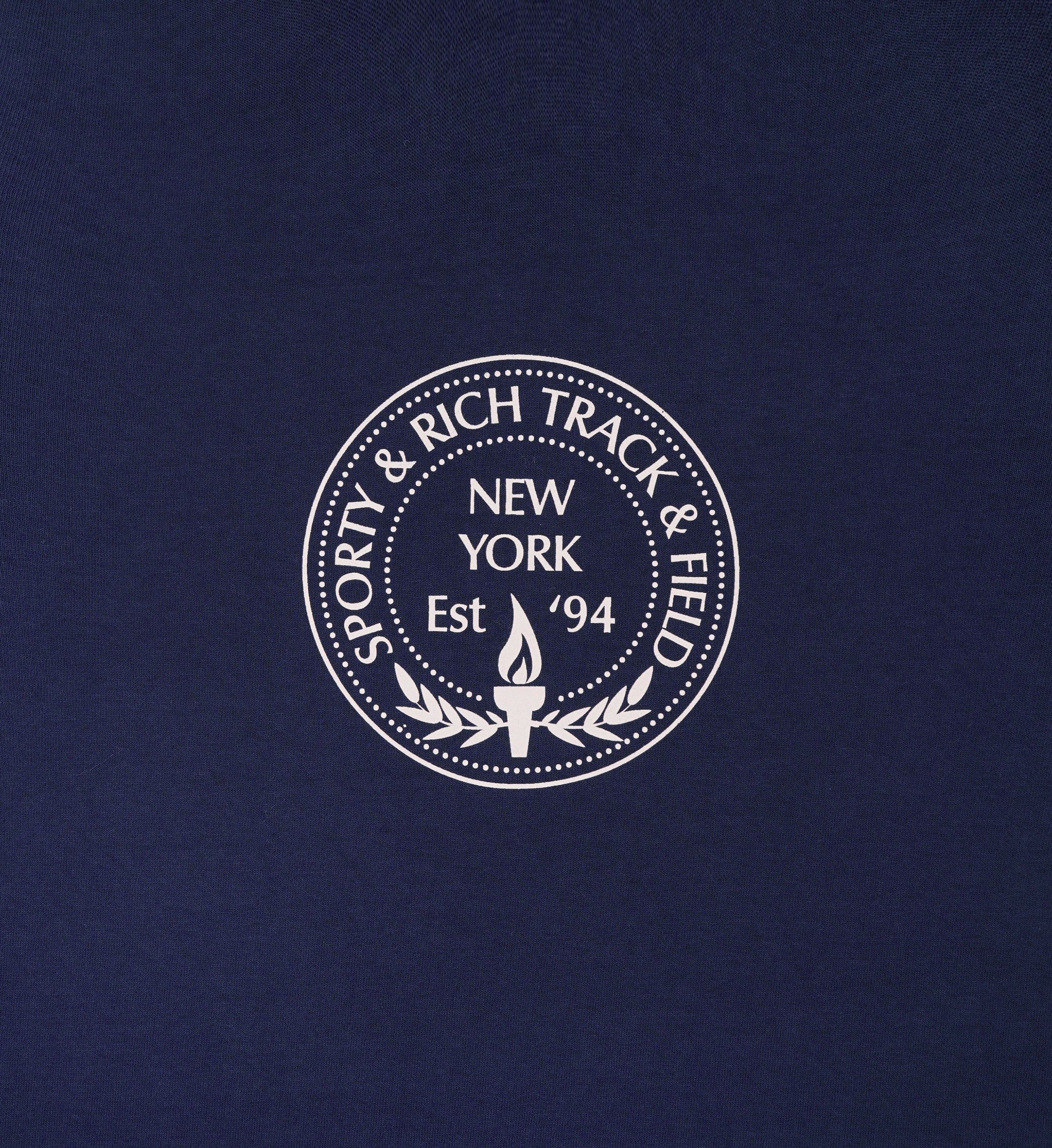 Central Park T-Shirt - Navy/Cream - Image 3