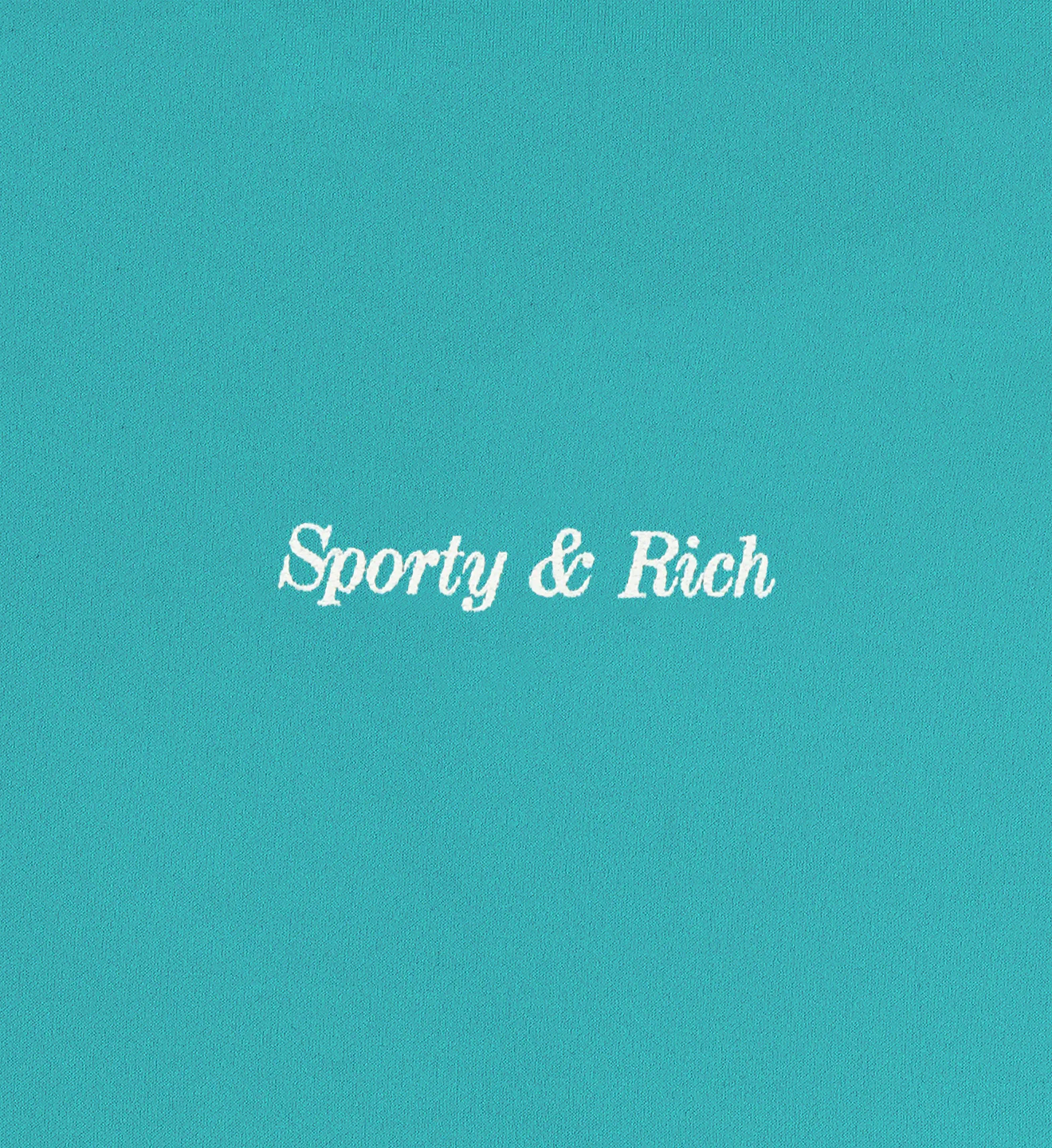 Classic Logo Cropped Tank - Teal - Image 3