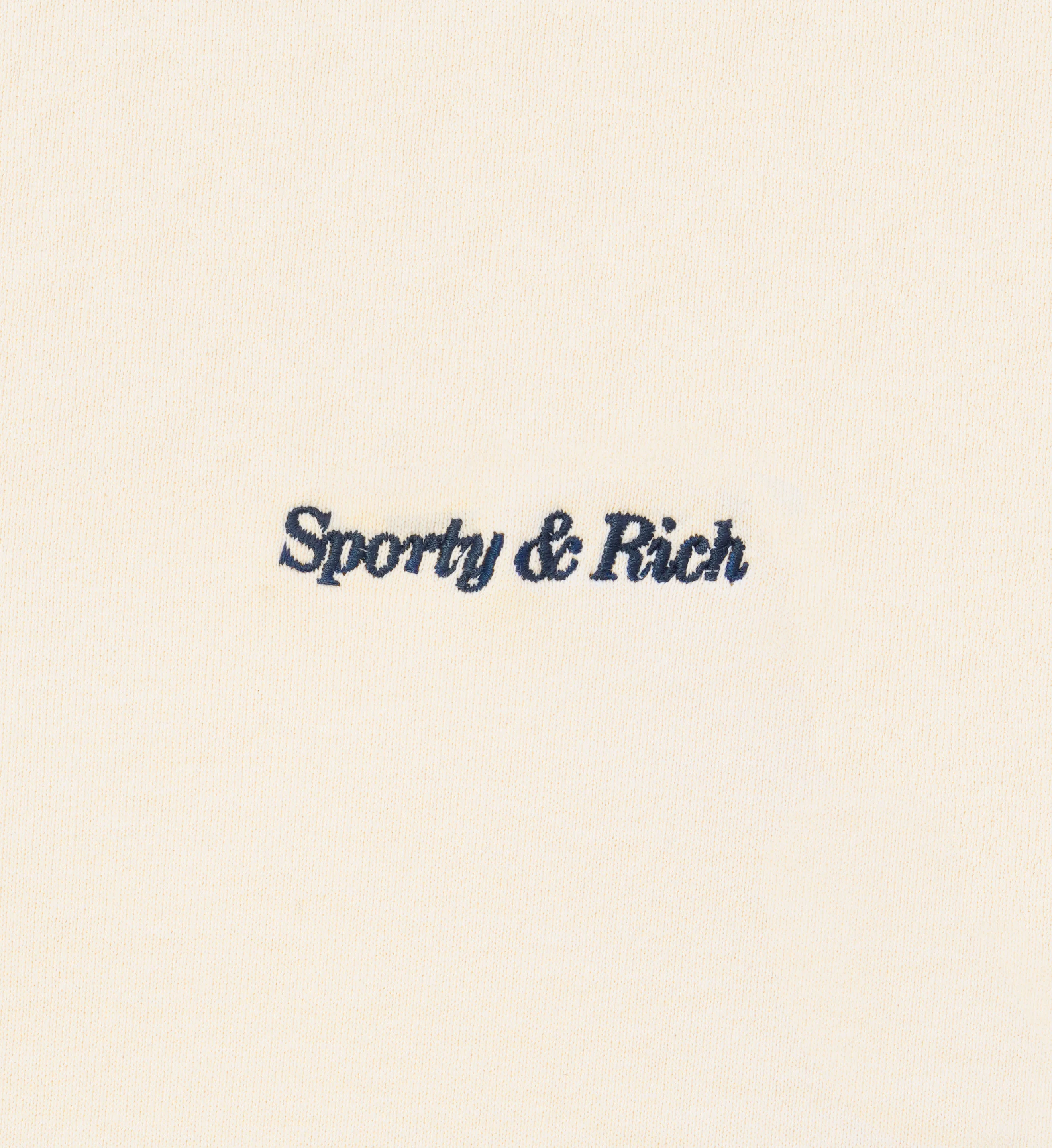 Classic Logo Embroidered Polo - Cream - Image 3