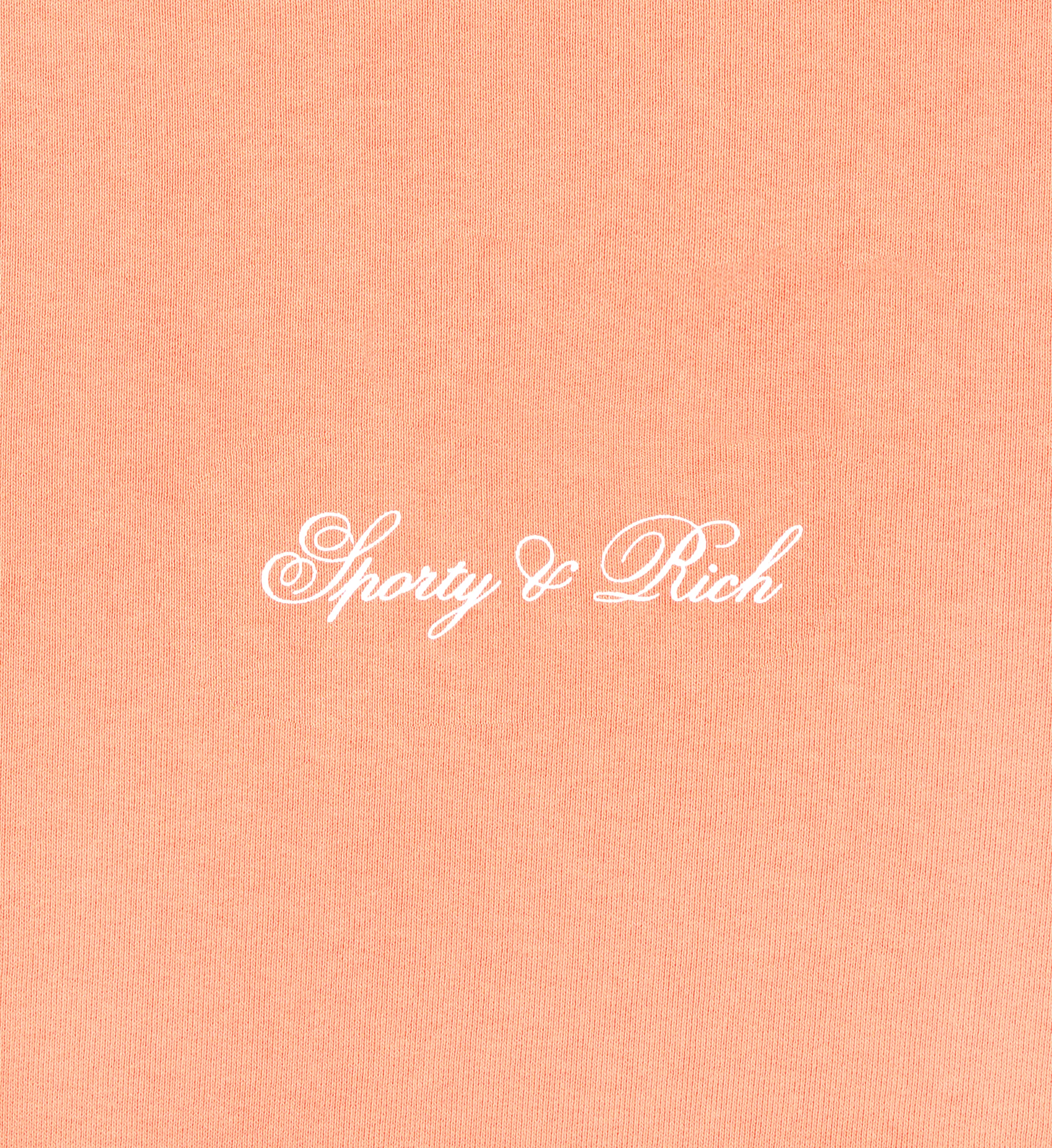 Cursive Logo Disco Short - Peach/White - Image 3