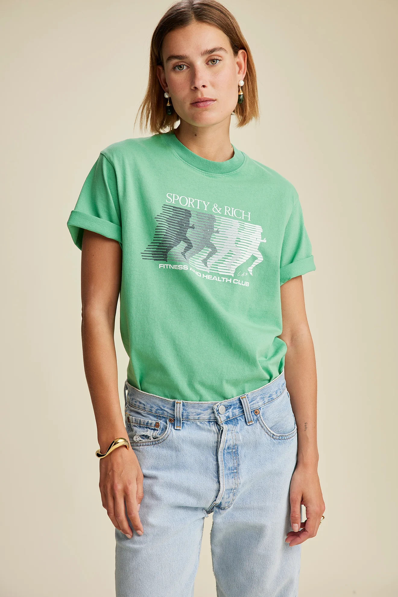 Gradient T-Shirt - Kelly - Image 5