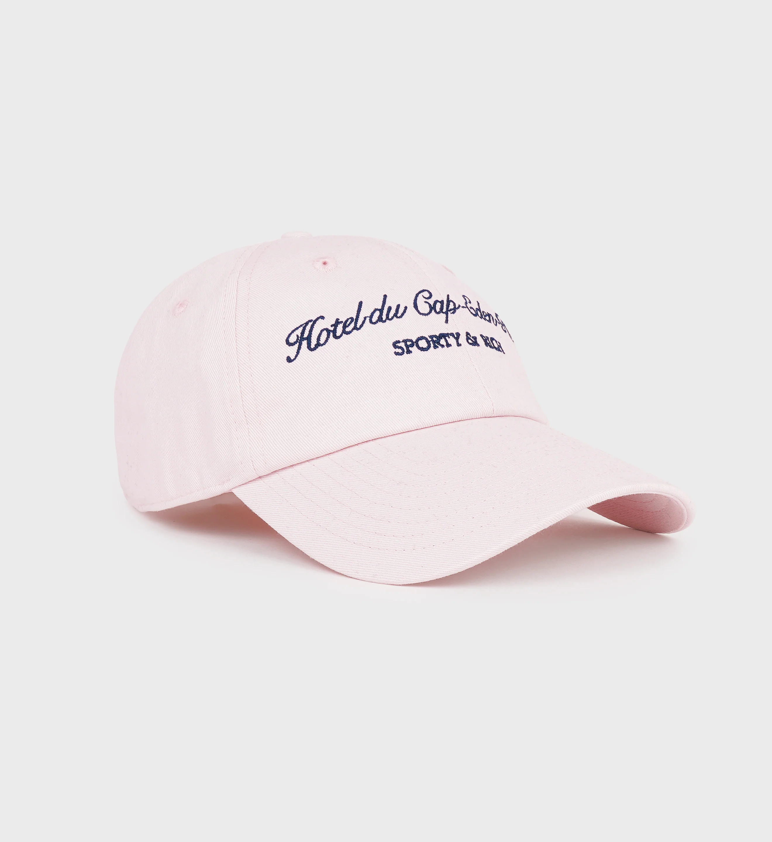 Hotel du Cap Cursive Hat - Eden Pink/Navy - Image 2