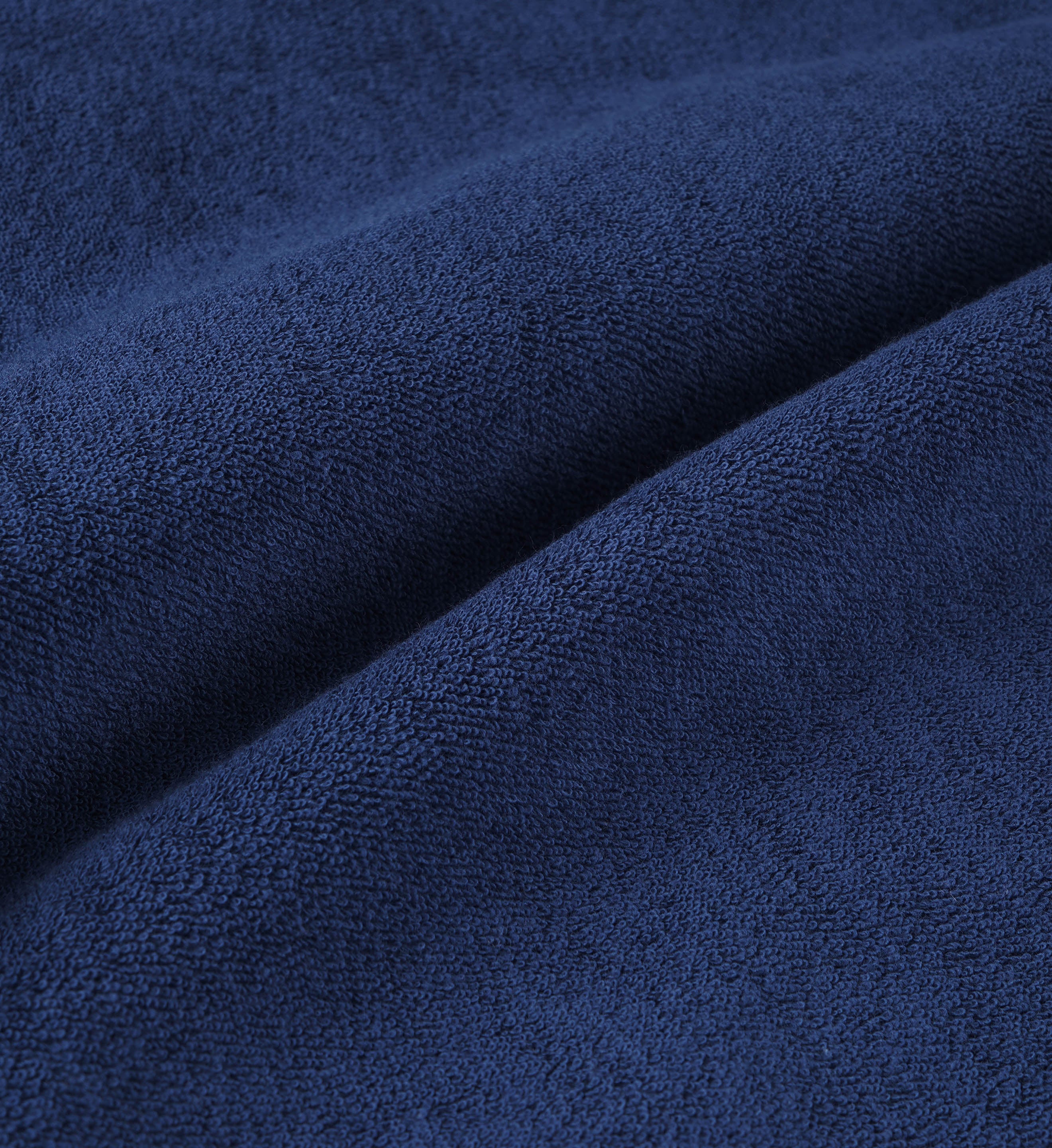Hotel du Cap Cursive Terry Short - Indigo/White - Image 4