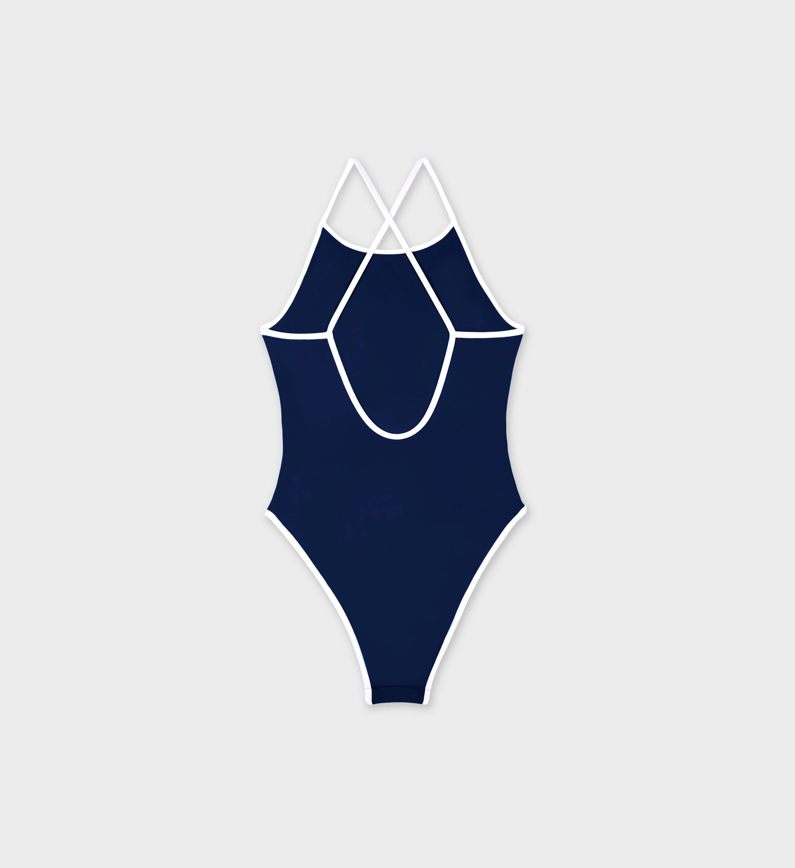 Diana One Piece - Navy/White - Image 2