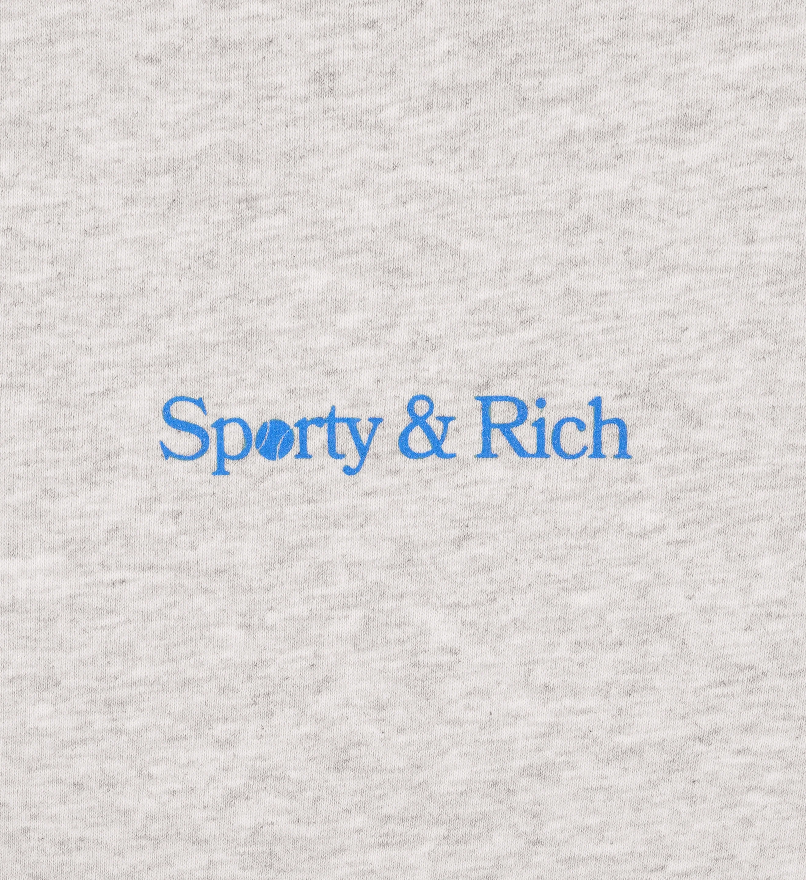 LA Racquet Club Crewneck - Heather Gray/Steel Blue - Image 3