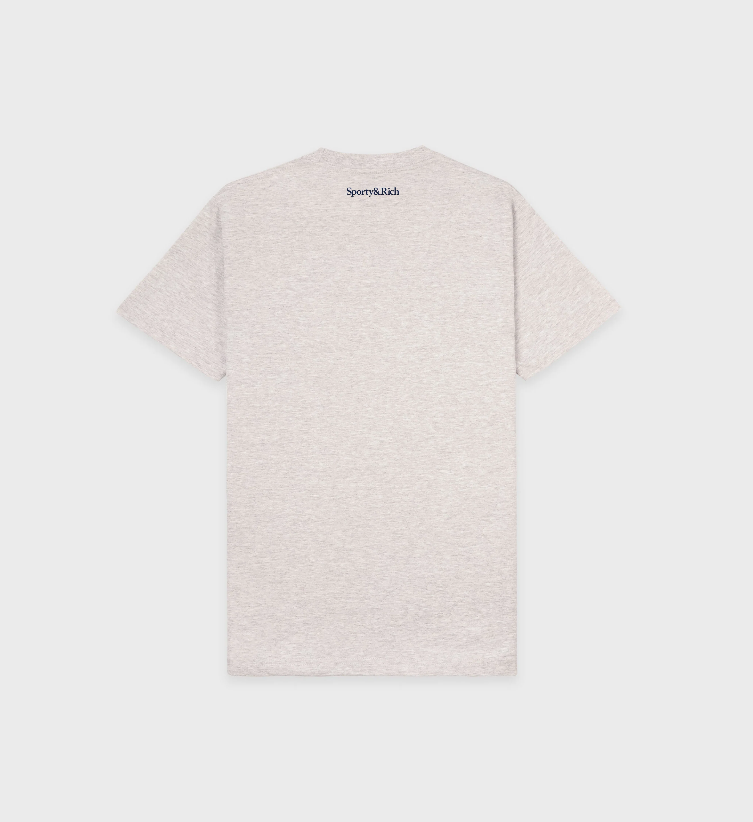 League T-Shirt - Heather Gray/Navy - Image 7