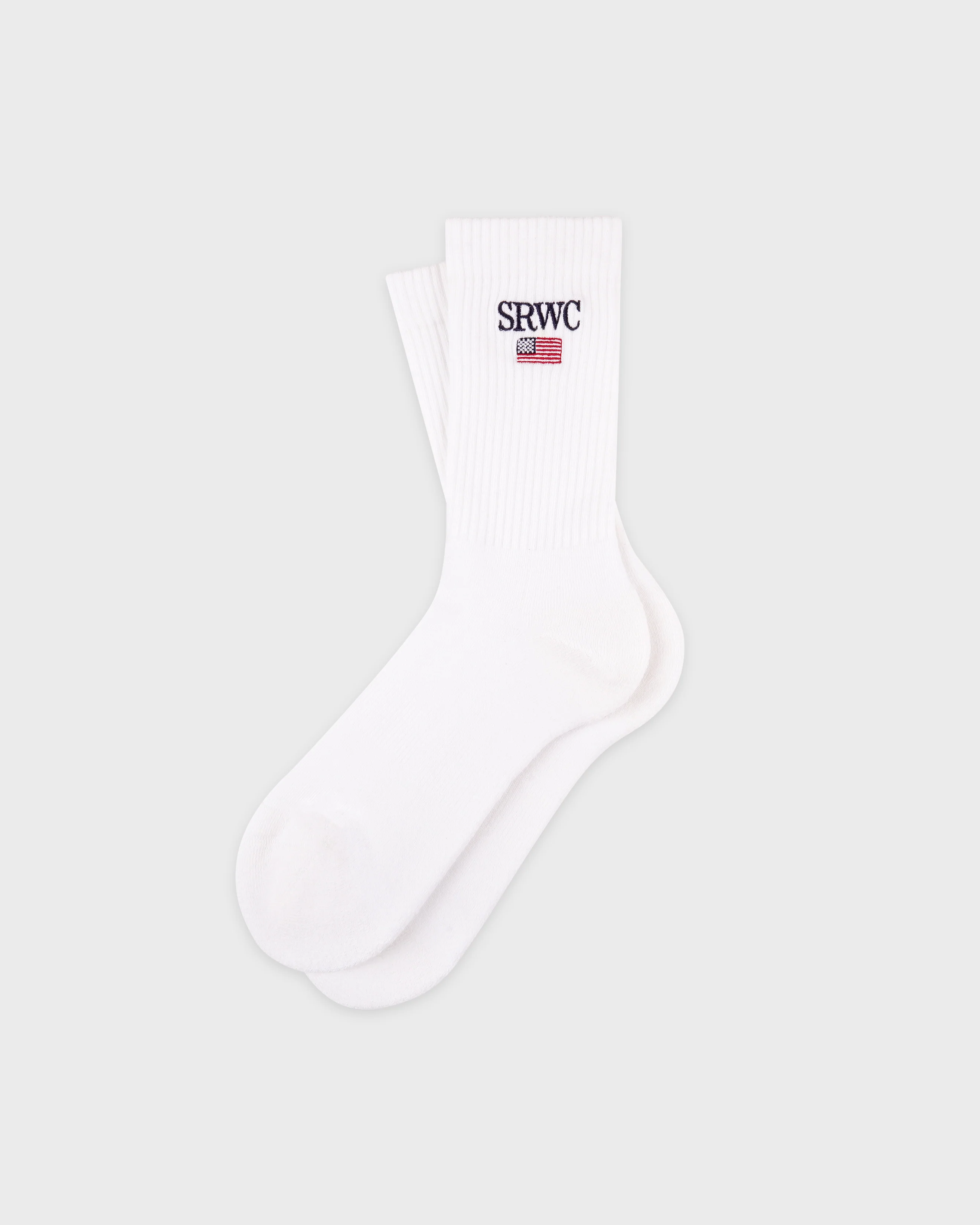 Nautical Socks - White/Navy/Ruby - Image 2