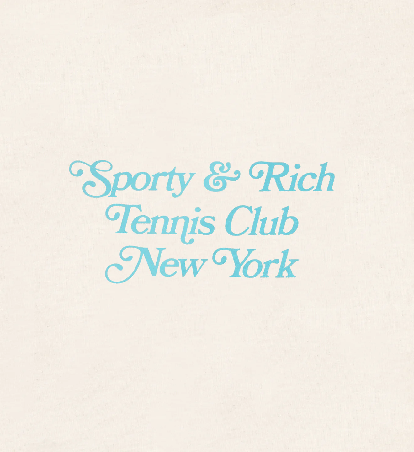 New York Tennis Club Cropped Hoodie - Cream - Image 3