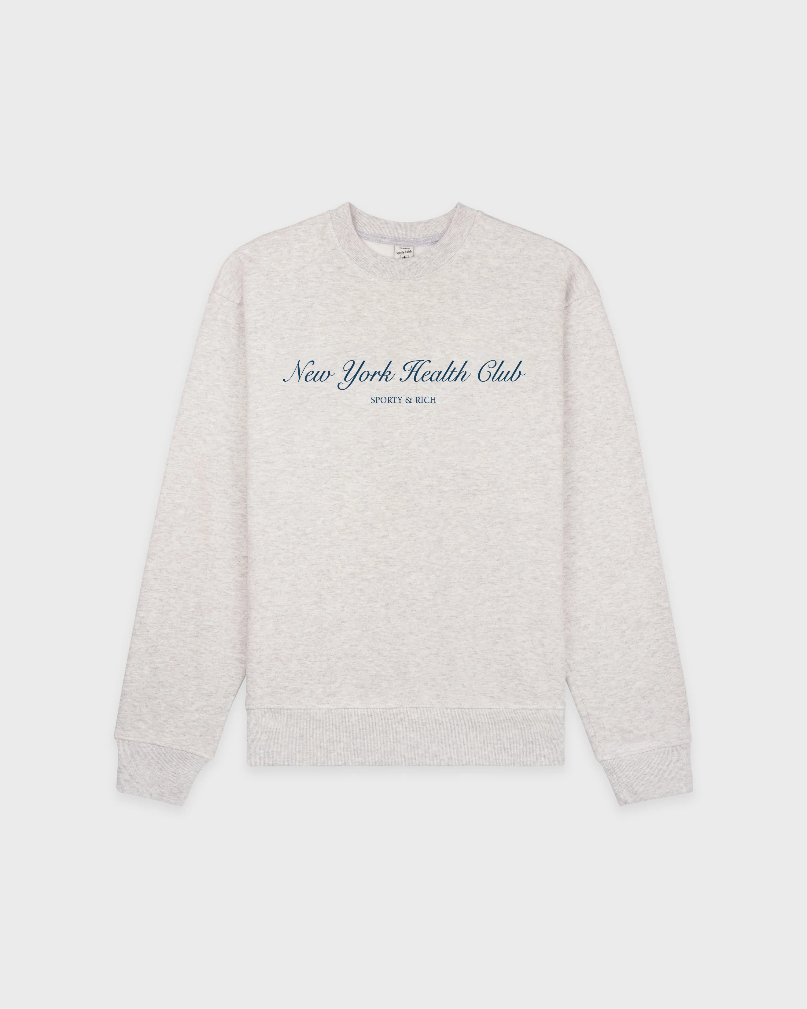 NY Health Club Crewneck - Heather Gray - Image 2