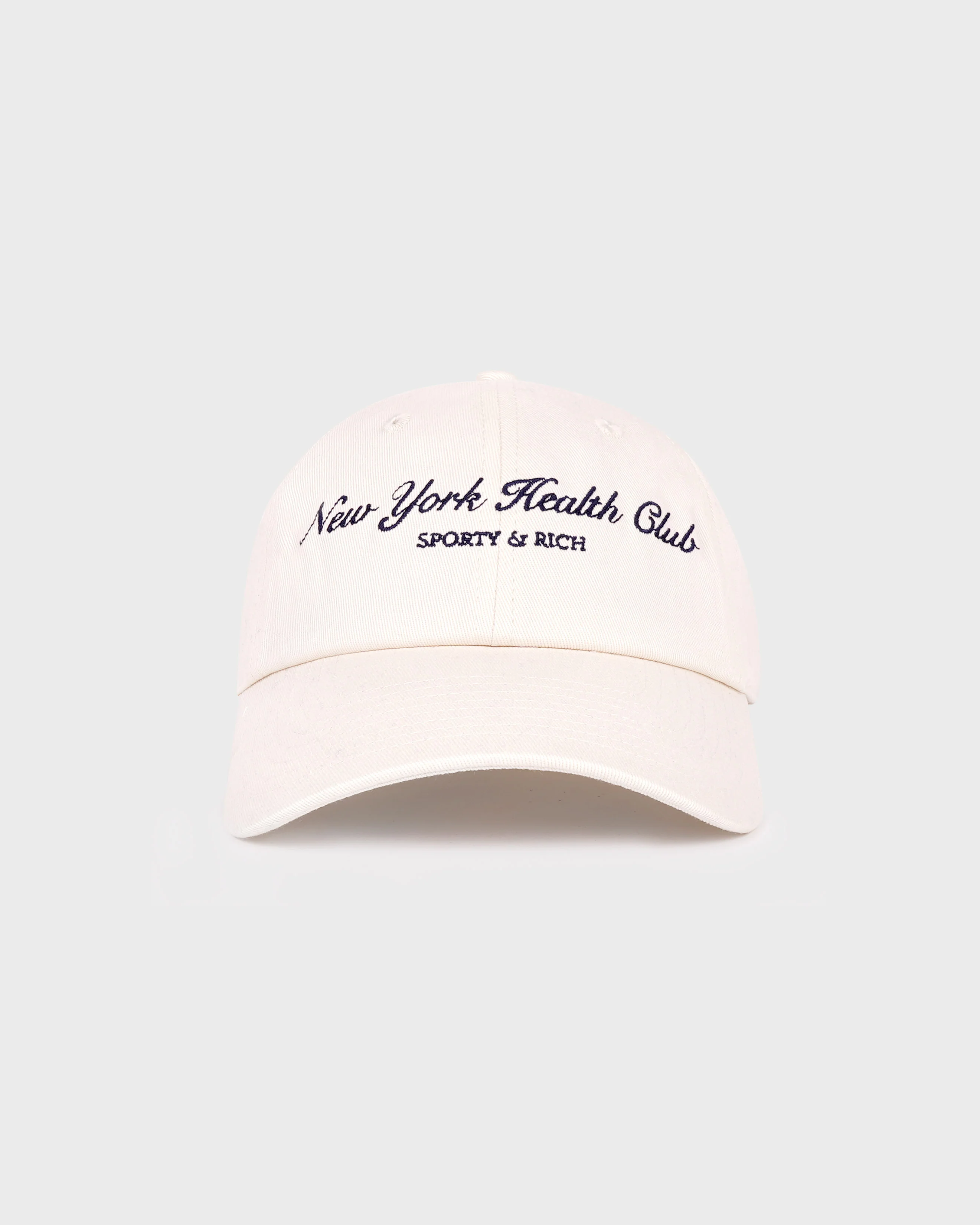 NY Health Club Hat - Cream/Navy - Image 2