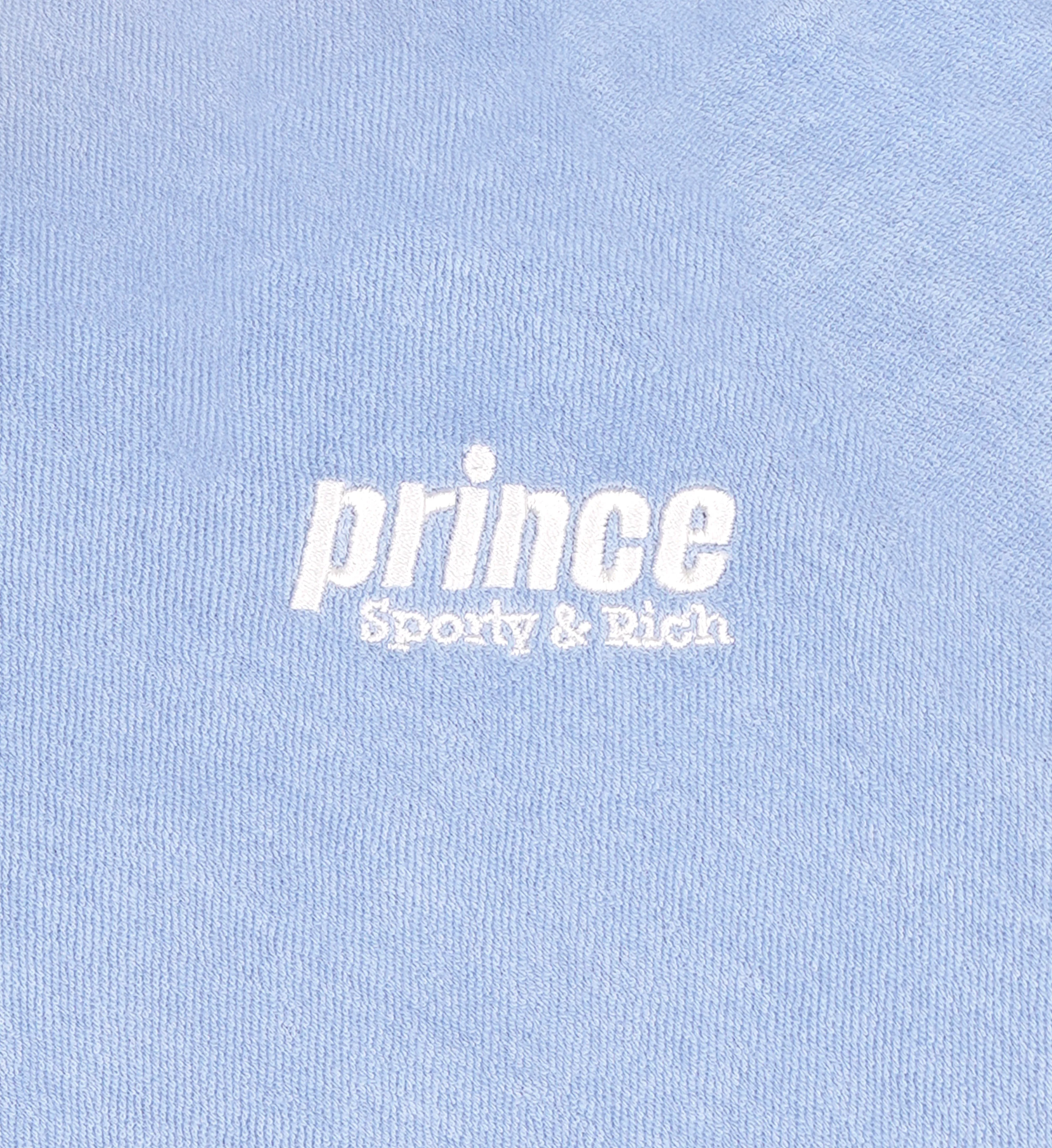 Prince Sporty Terry Polo - Bel Air Blue/White - Image 3