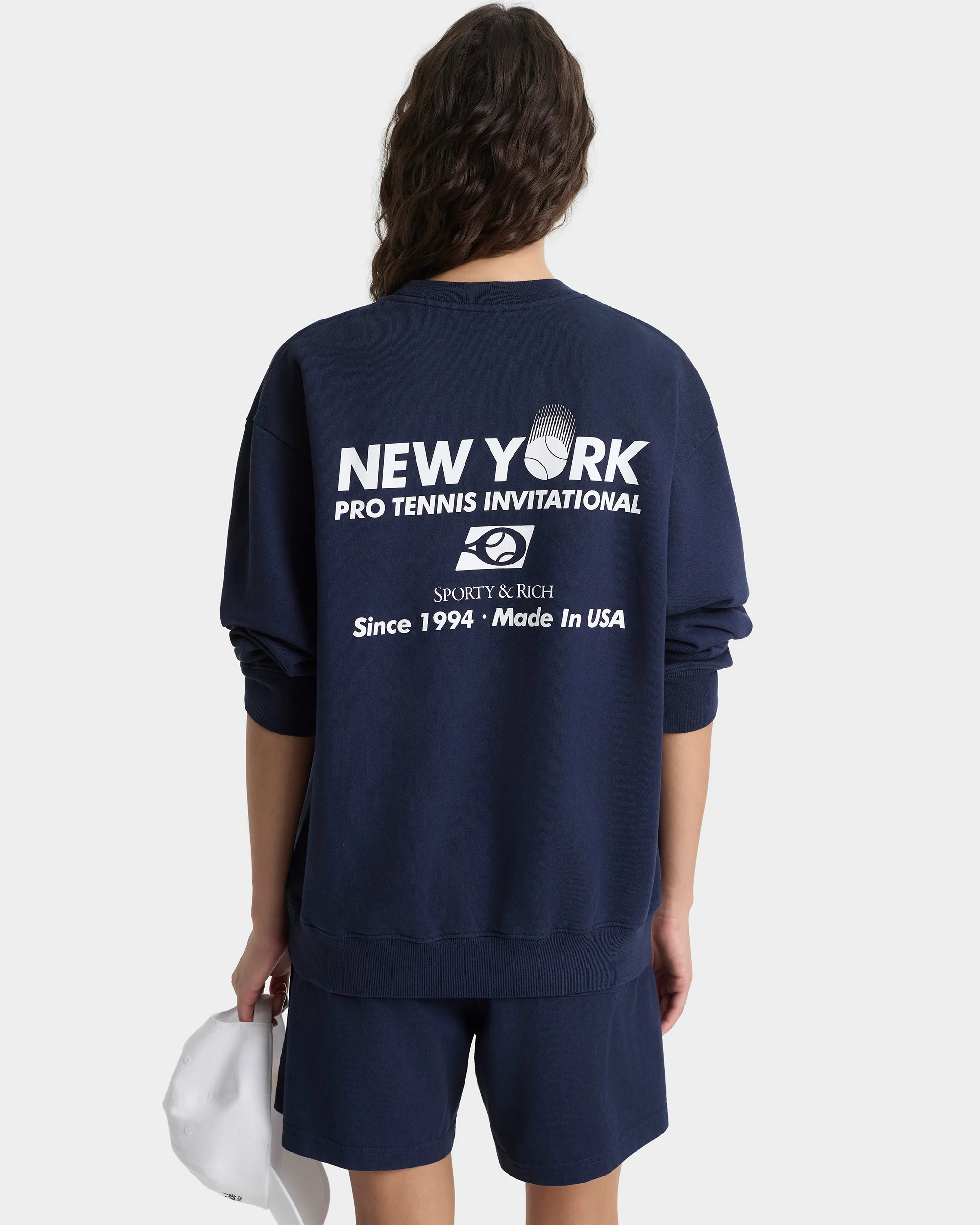 Pro Crewneck - Navy/White - Image 5