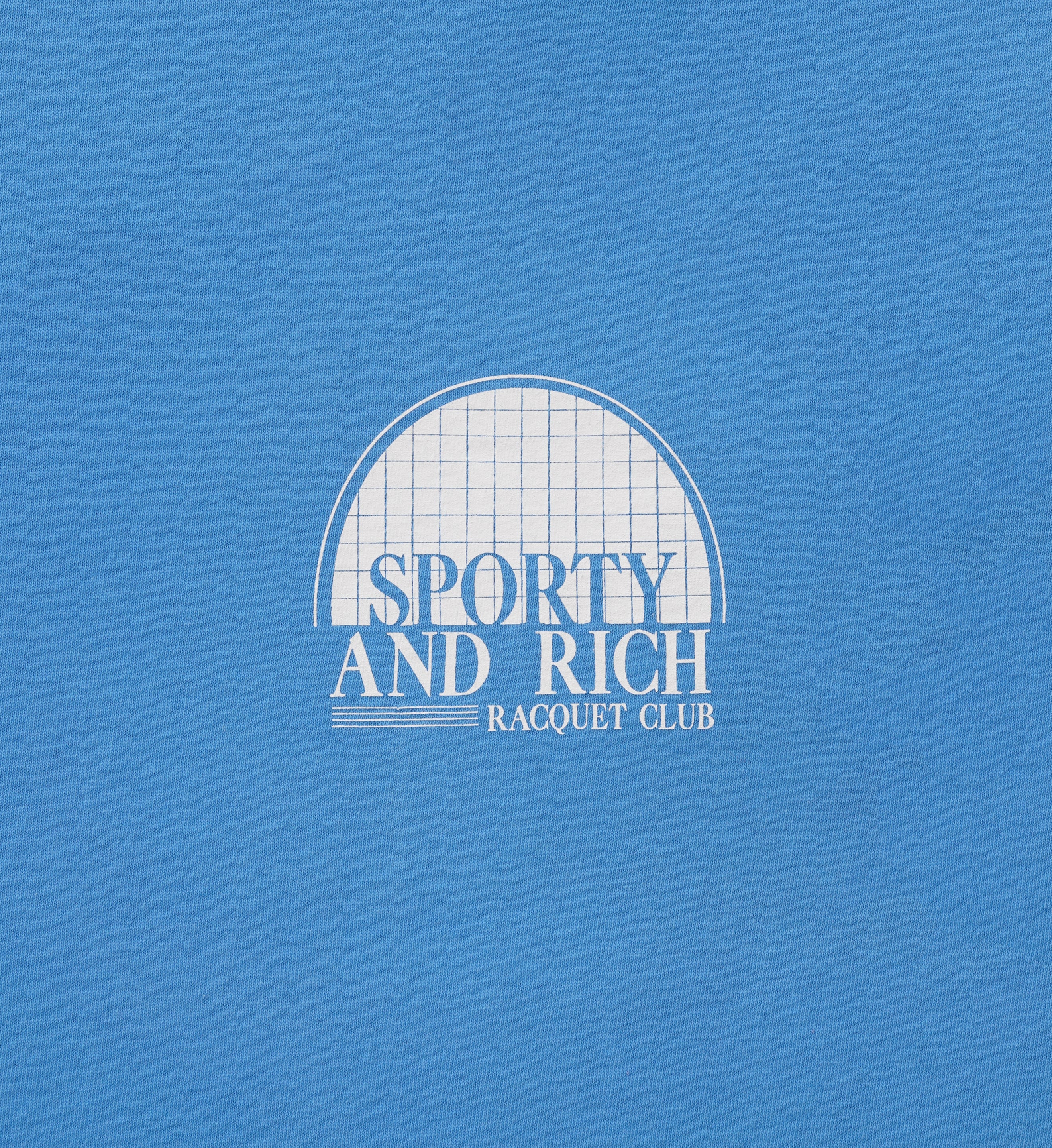 Racquet Club T-Shirt - French Blue - Image 3