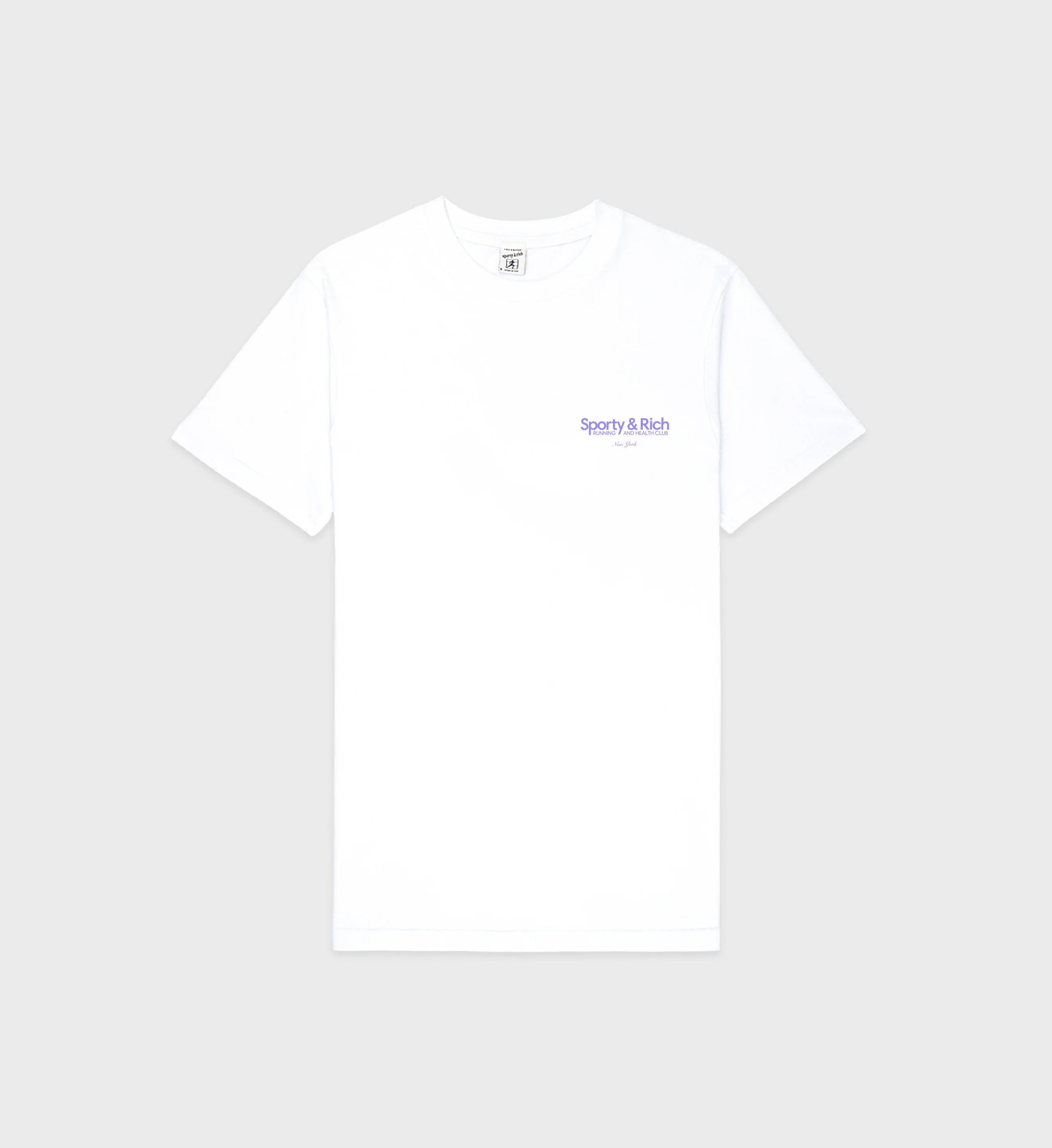 Running & Health Club T-Shirt - White