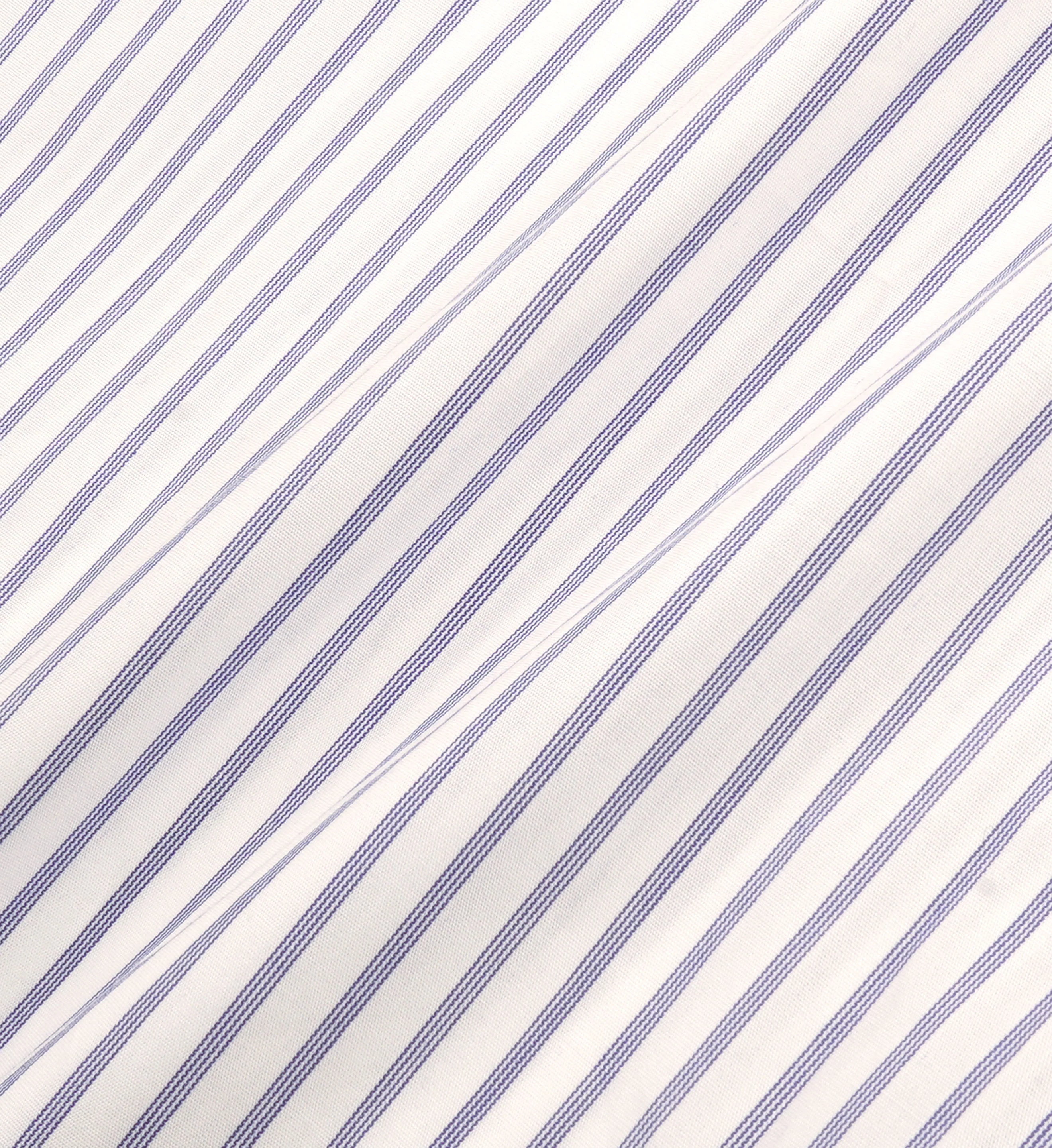 S.R. Sport Oversized Shirt - White/Navy Striped - Image 6
