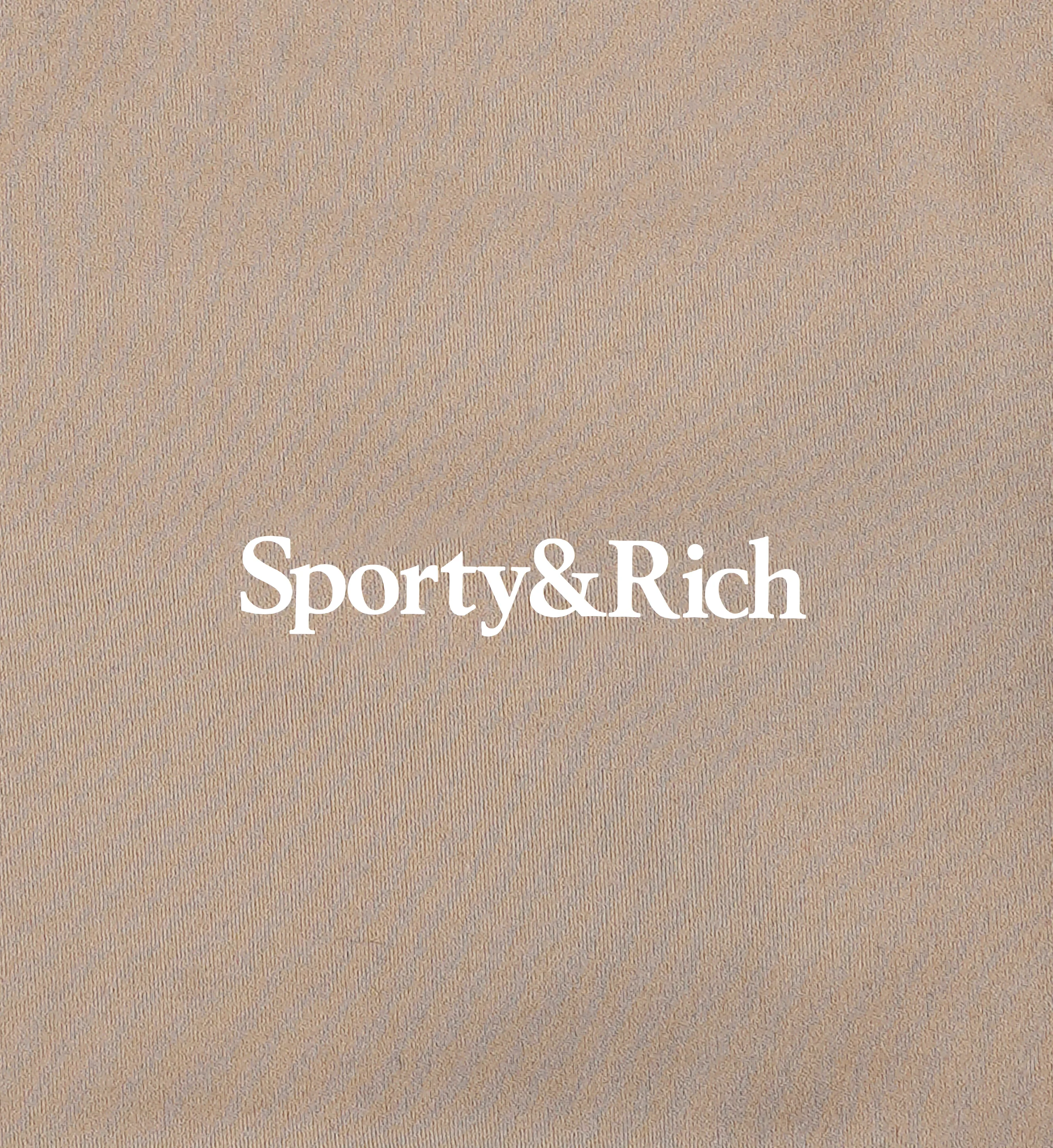 Serif Logo Biker Short - Elephant/White - Image 9