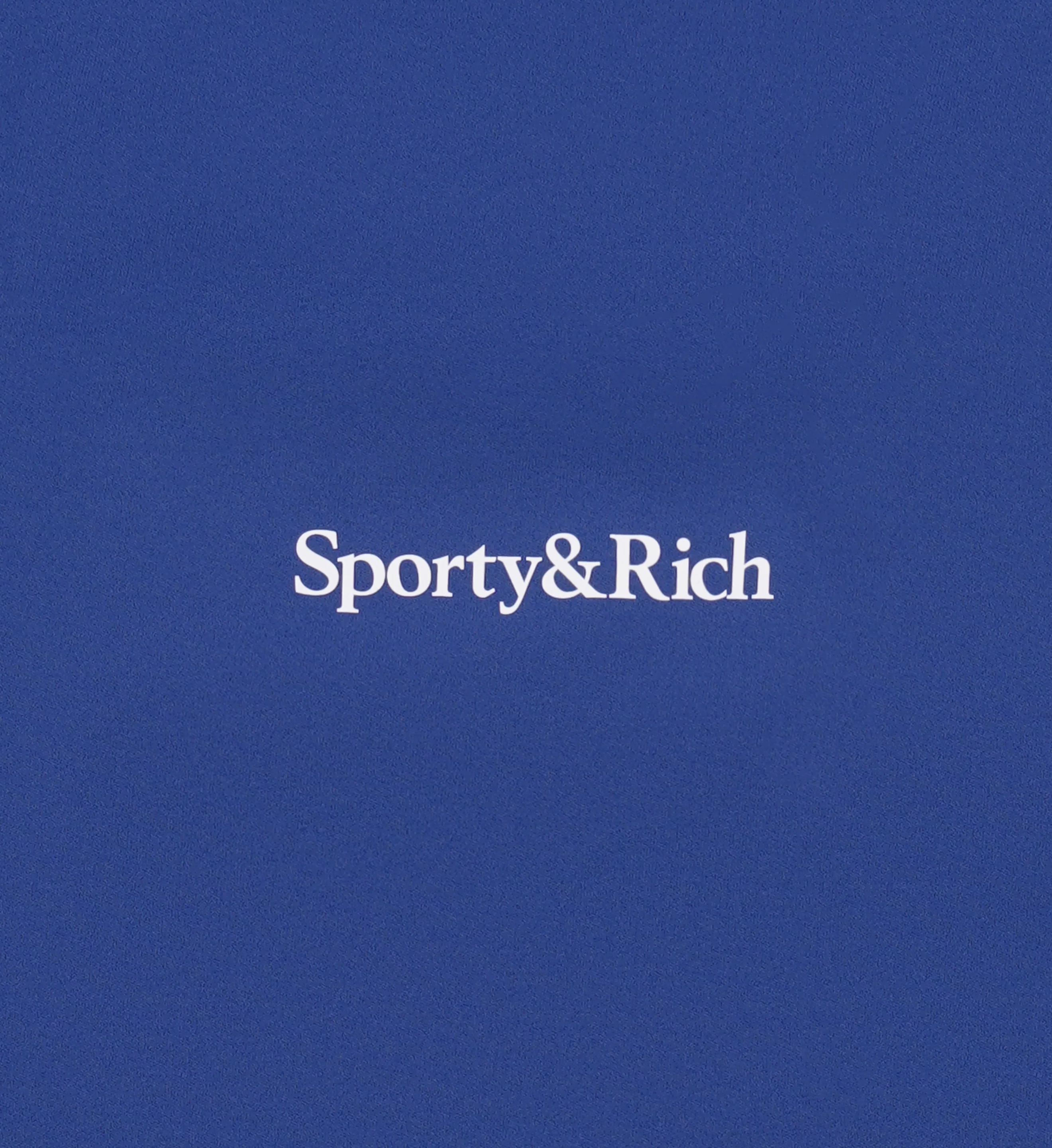 Serif Logo Biker Short - Imperial Blue/White - Image 3