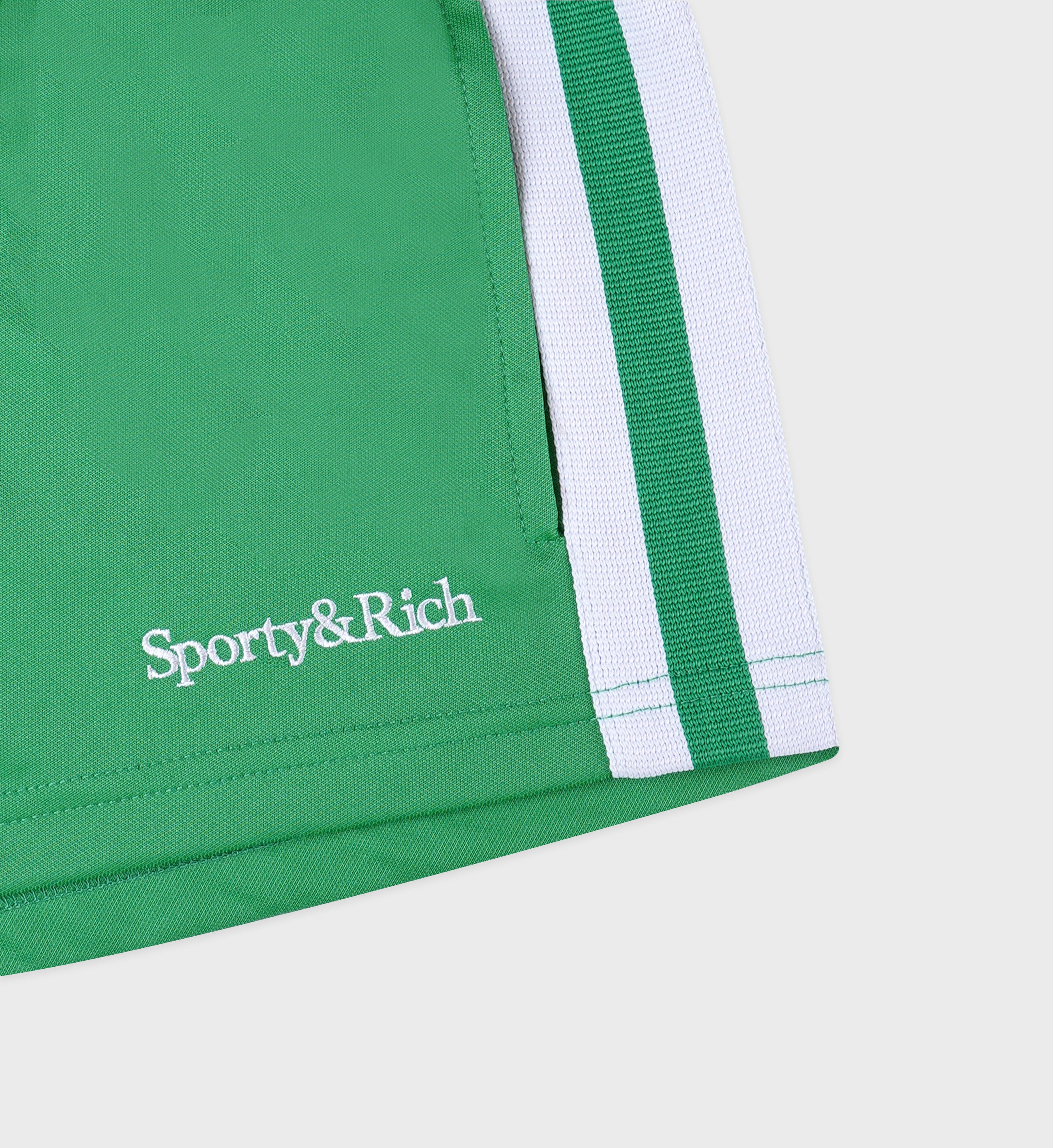 Serif Logo Roller Short - Verde/White - Image 3