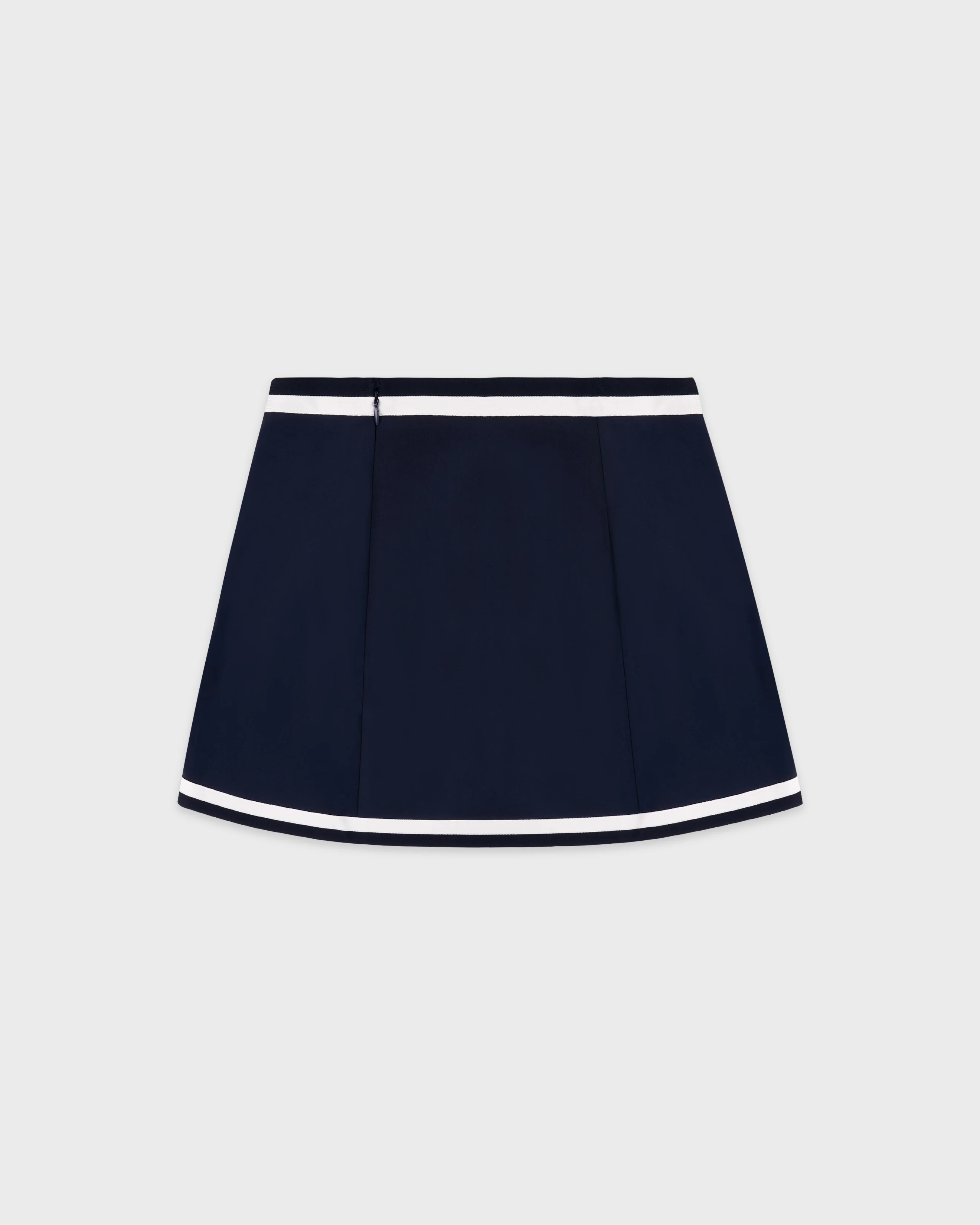 Serif Logo Mila Skirt - Navy/White - Image 7