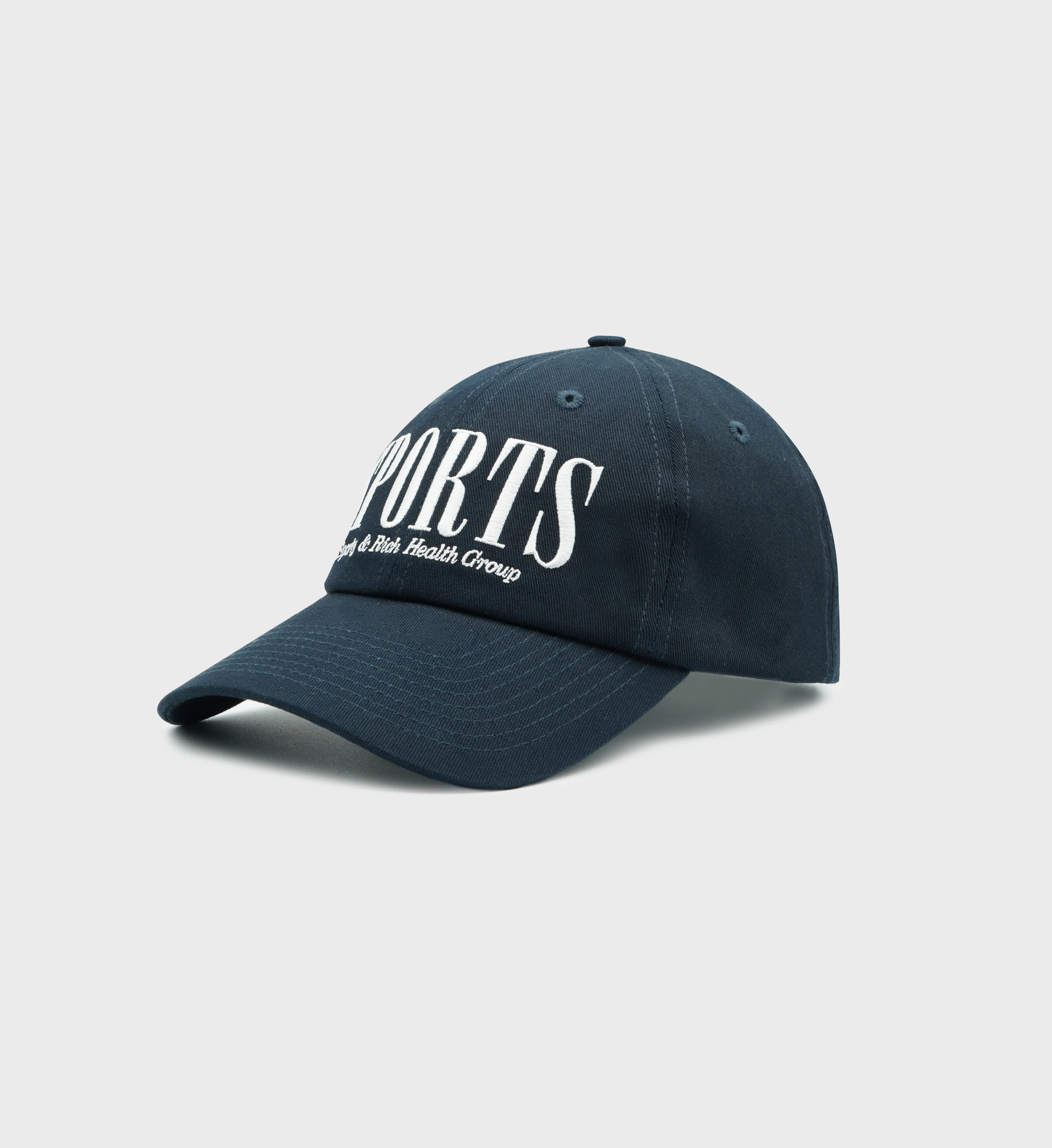 Sports Hat - Navy/White - Image 2