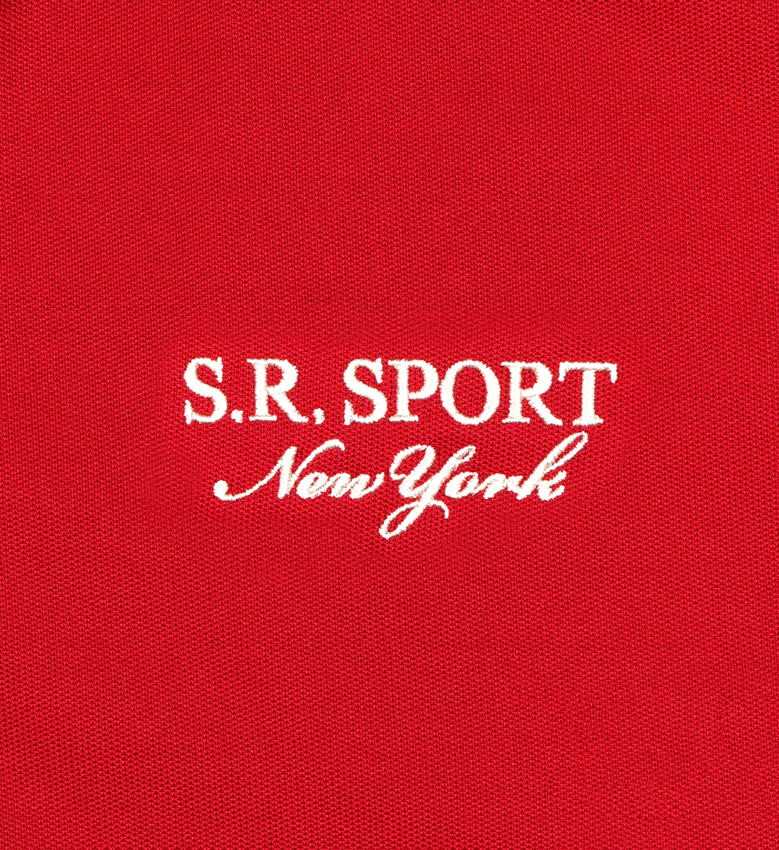 SR Sport Track Short - Ruby/White - Image 3