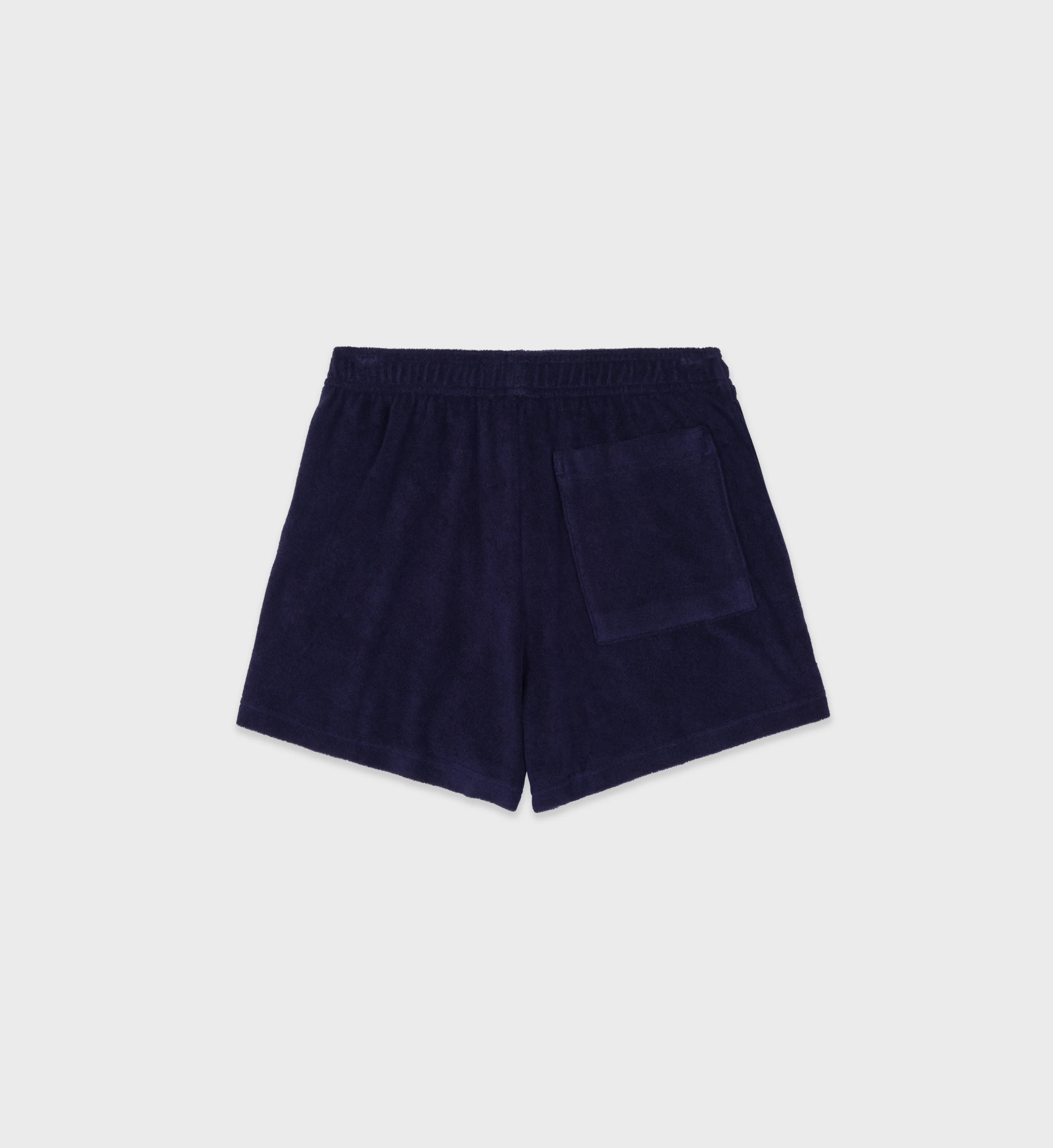 SR Tennis Terry Short - Navy/White - Image 4