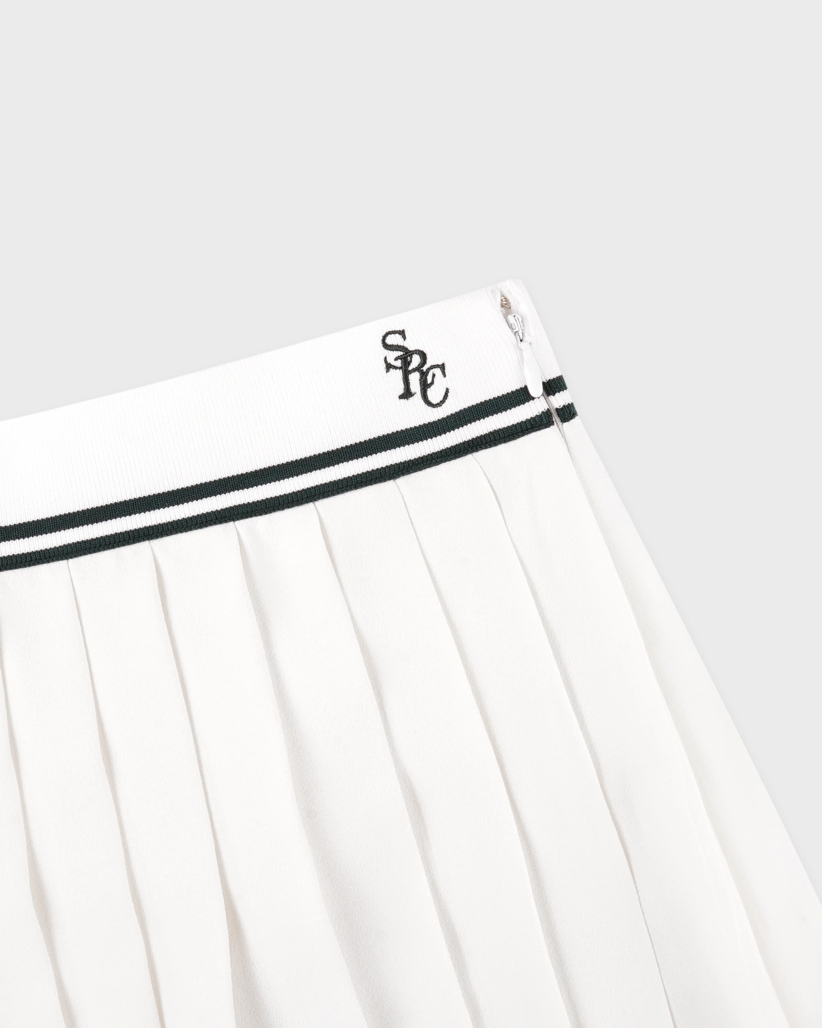 SRC Abigail Skirt - Ecru/Forest - Image 8
