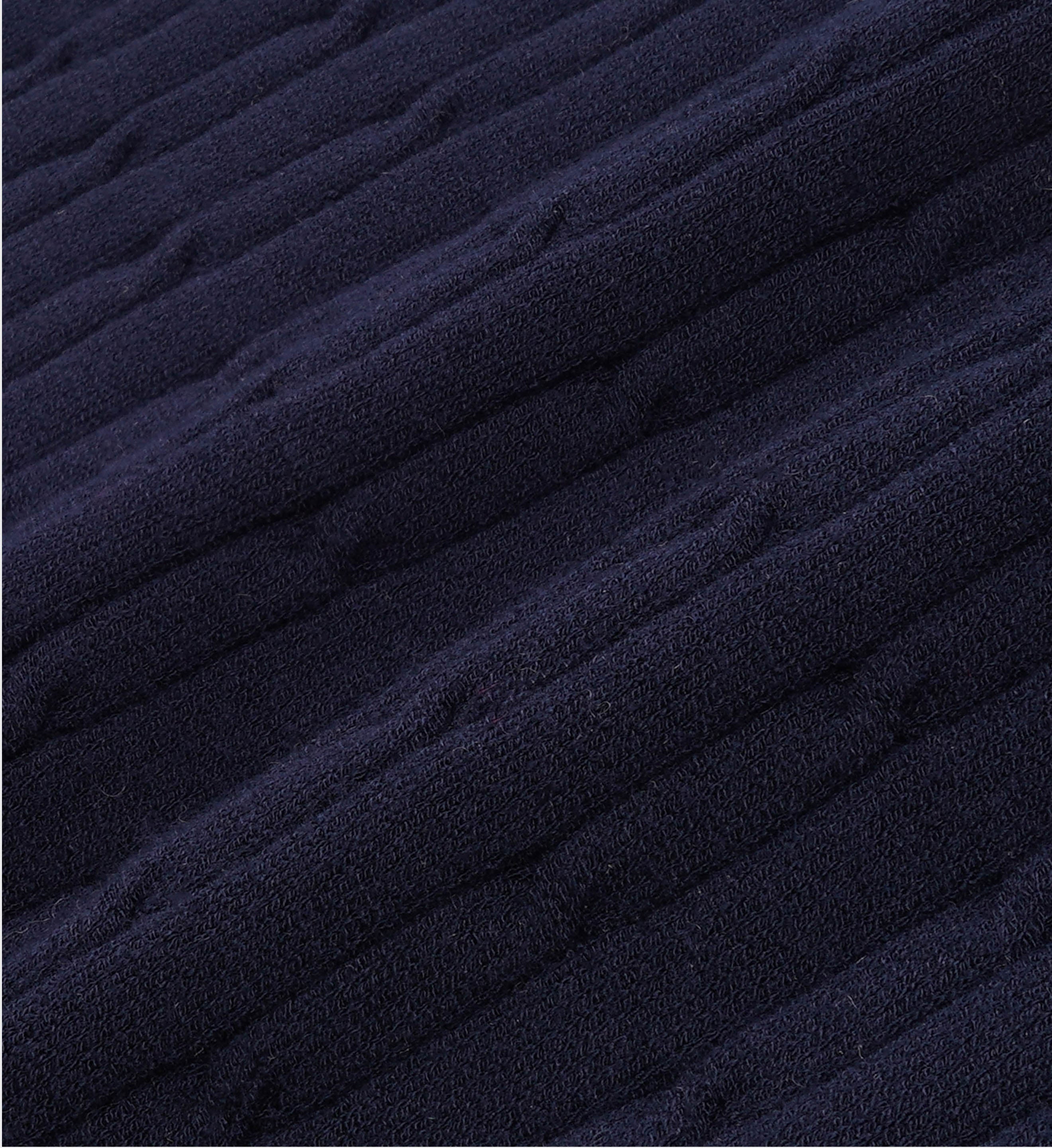 SRC Cableknit Vest - Navy/White - Image 8