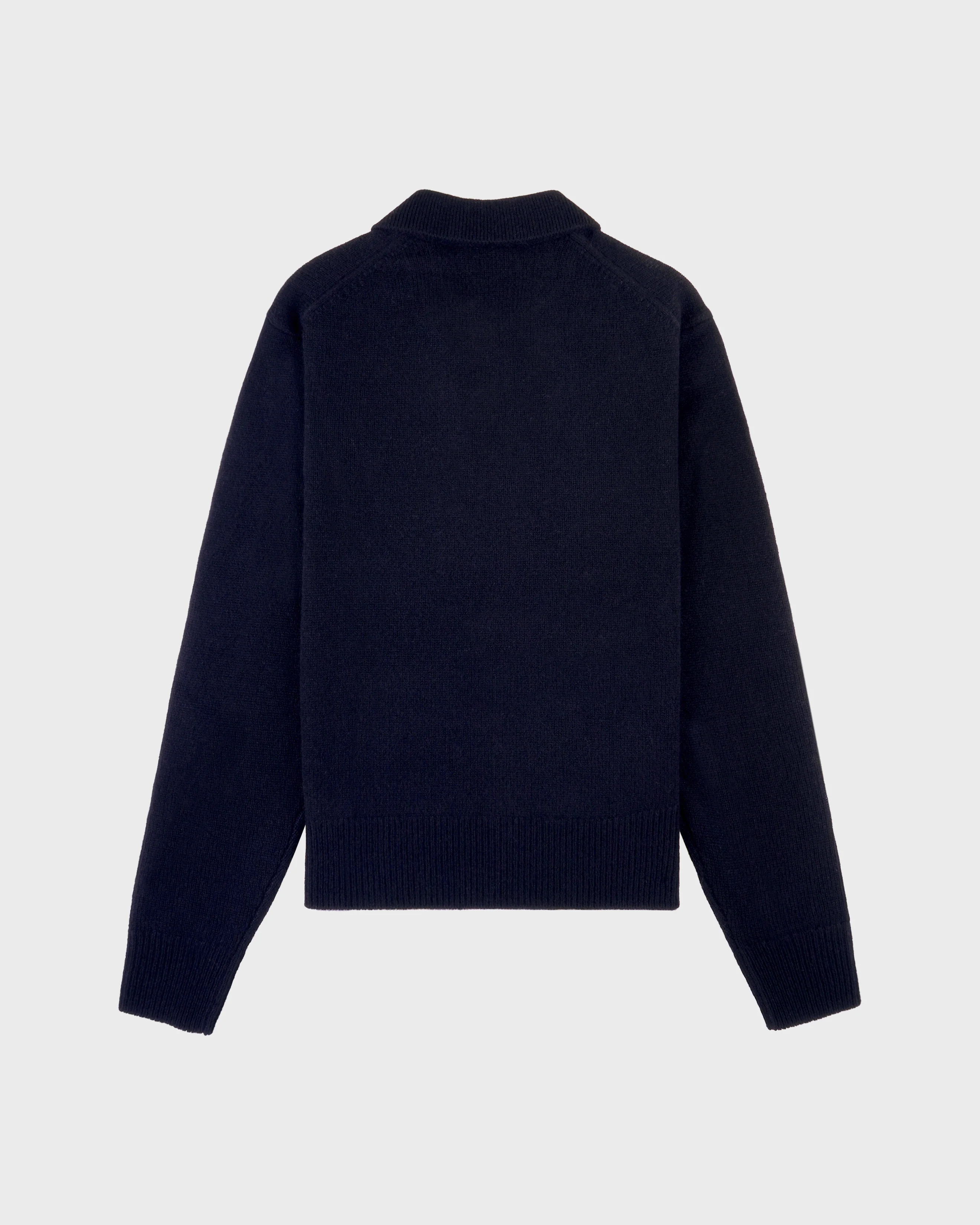 SRC Cashmere Polo - Navy - Image 8