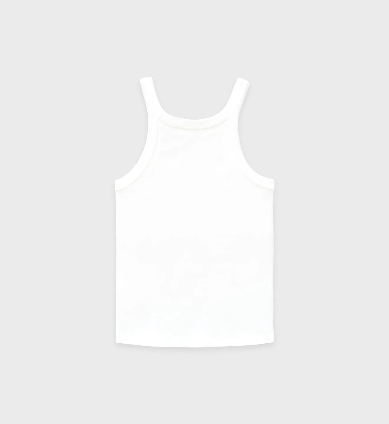 SRC Ribbed Tank Top - White - Image 2