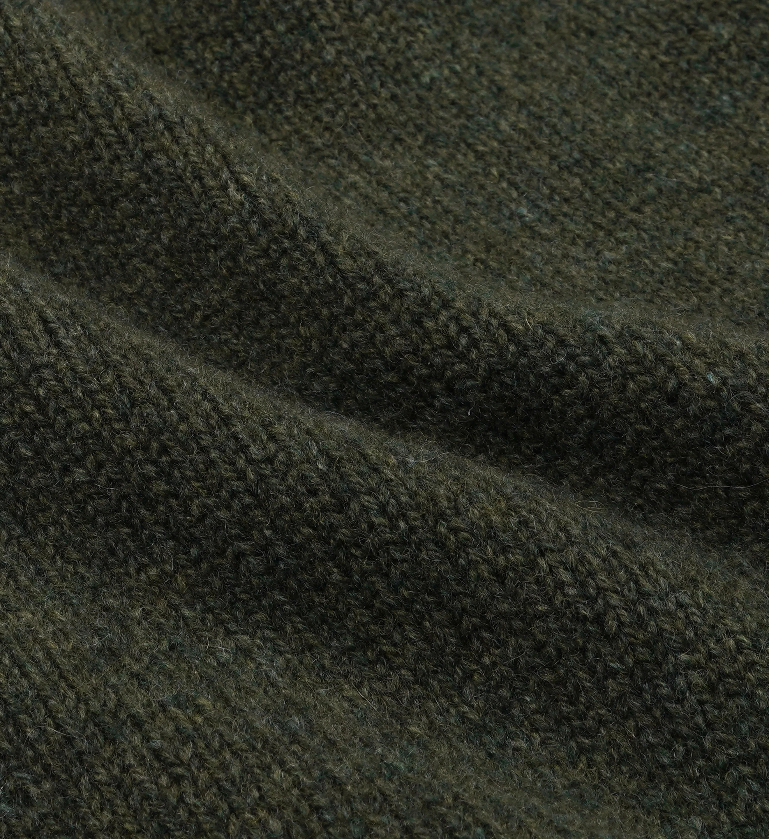 SRC Wool Crewneck - Kaki/White - Image 5