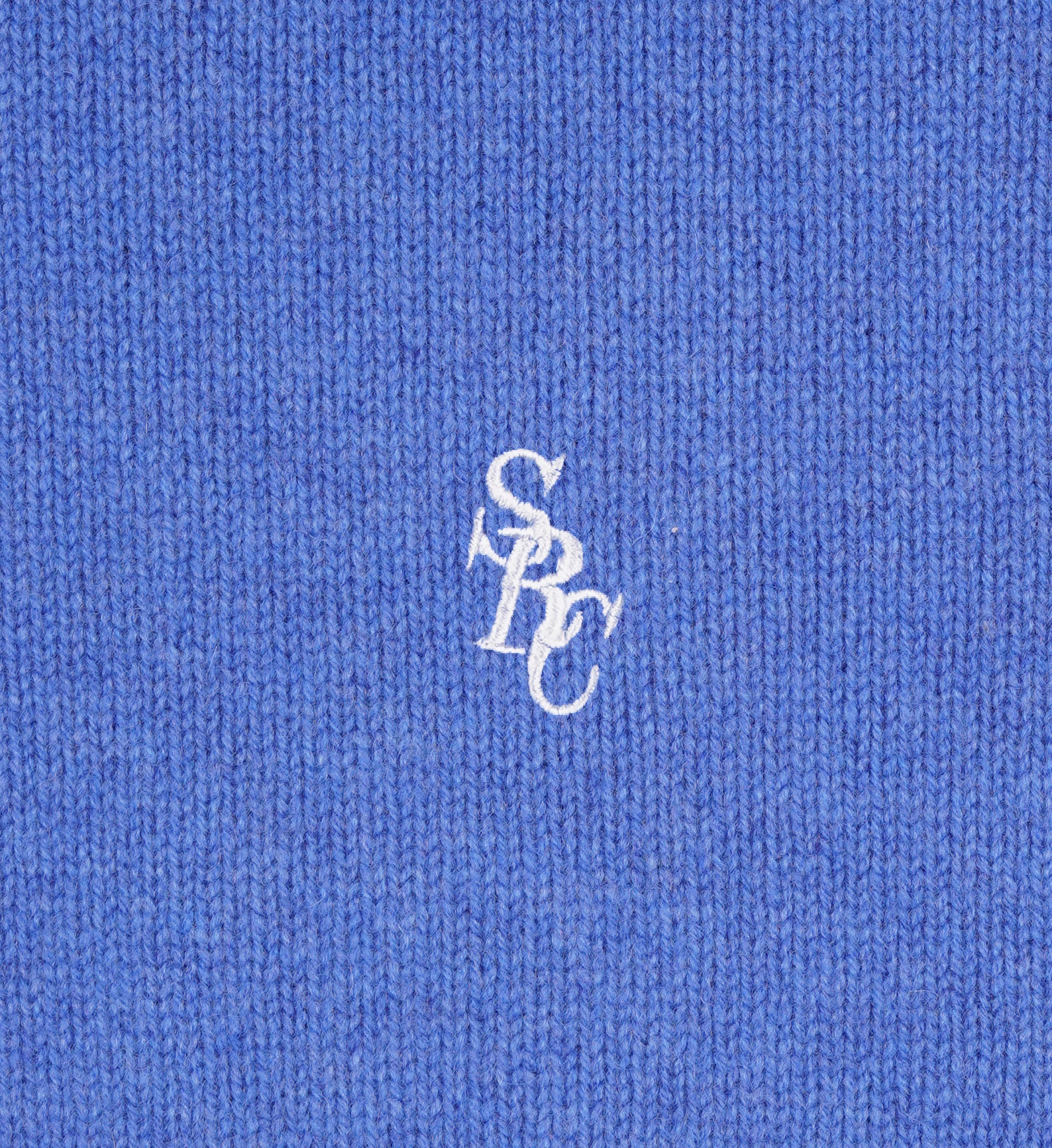 SRC Wool Crewneck - Medium Blue/White - Image 5