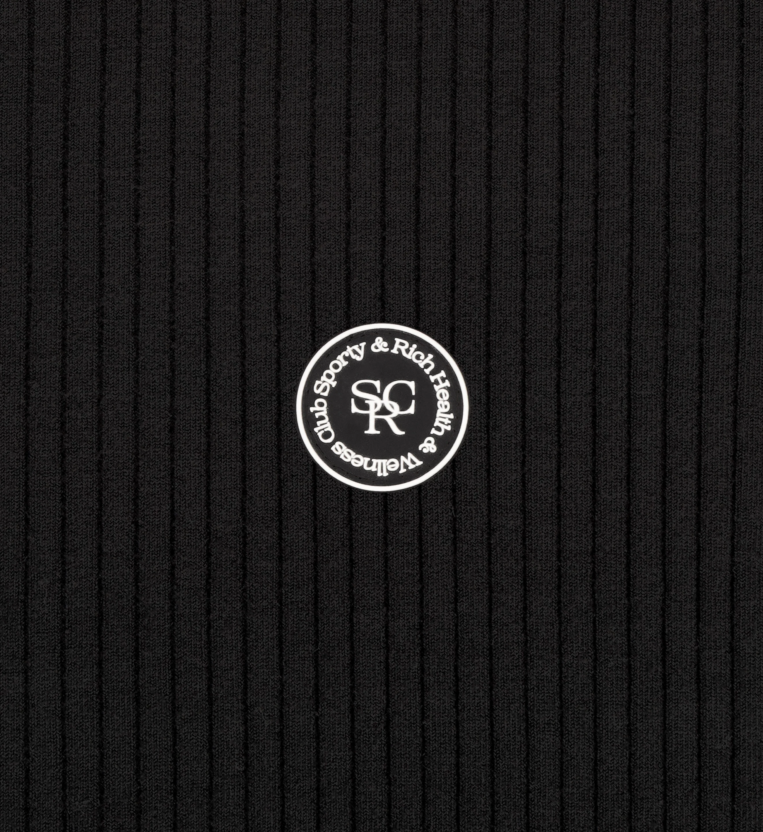 SRHWC Ribbed Biker Short - Black - Image 3