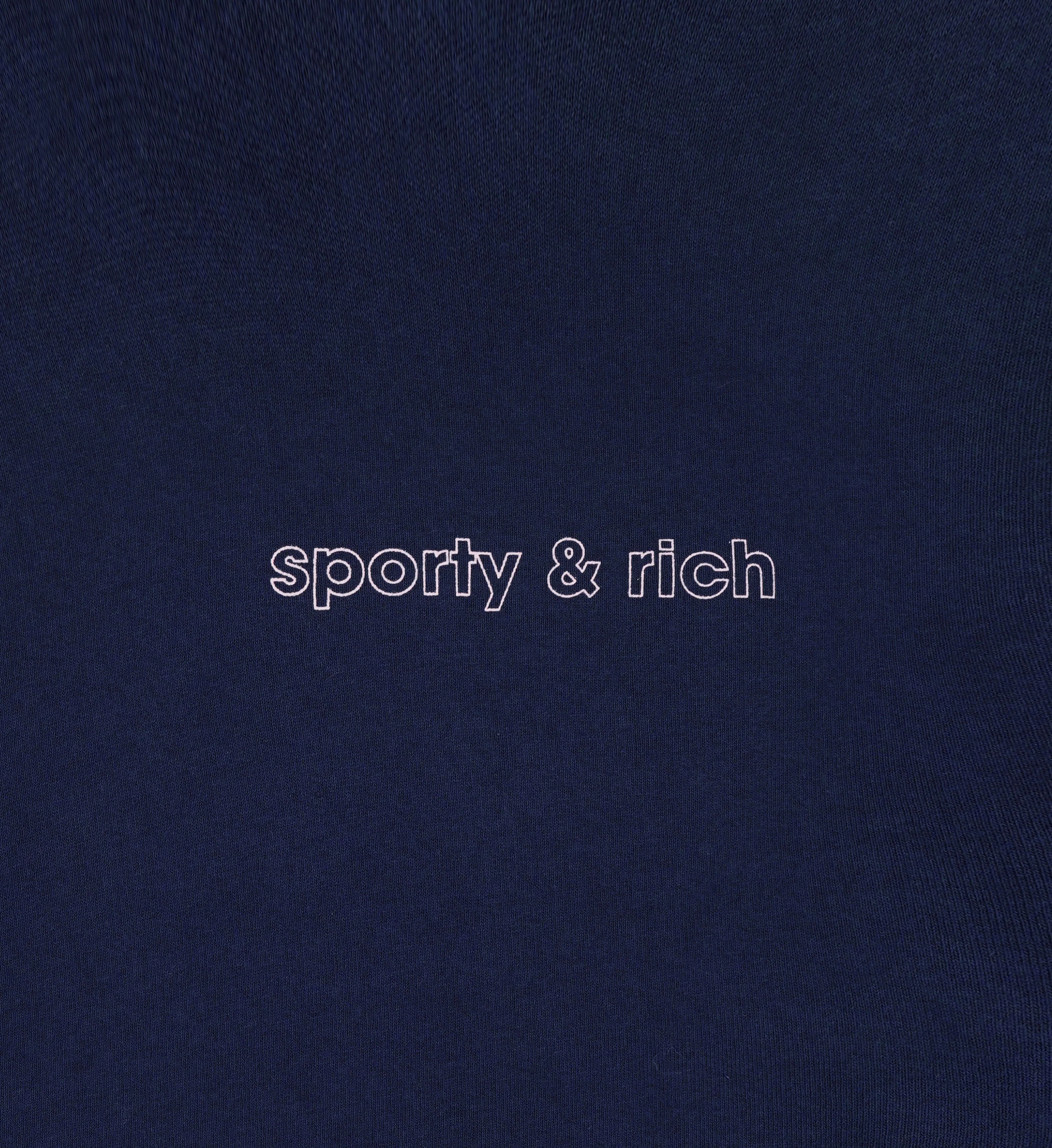 Stay Active Hoodie - Navy/Cream - Image 3