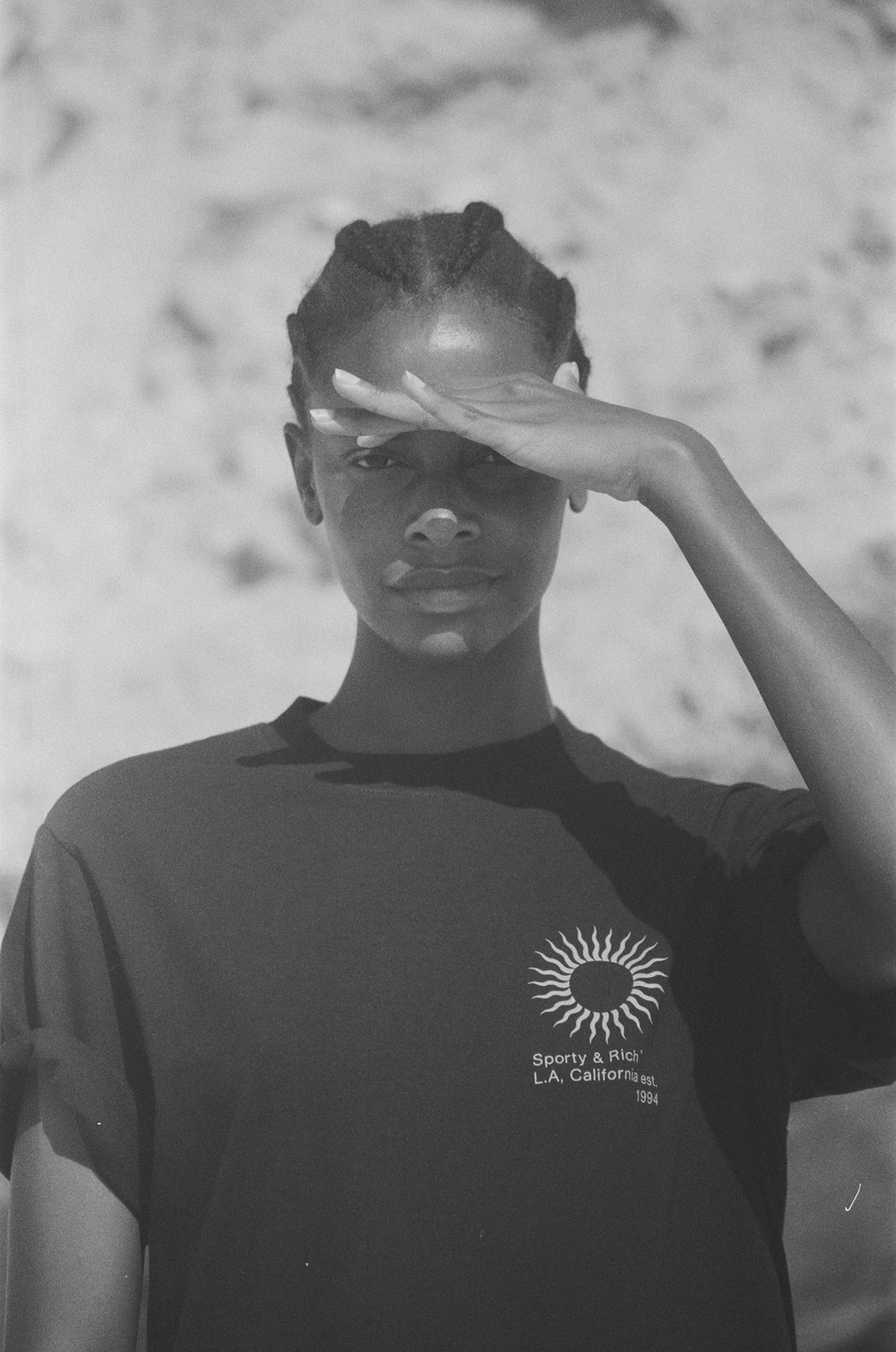 Sunny T-Shirt - Black - Image 5