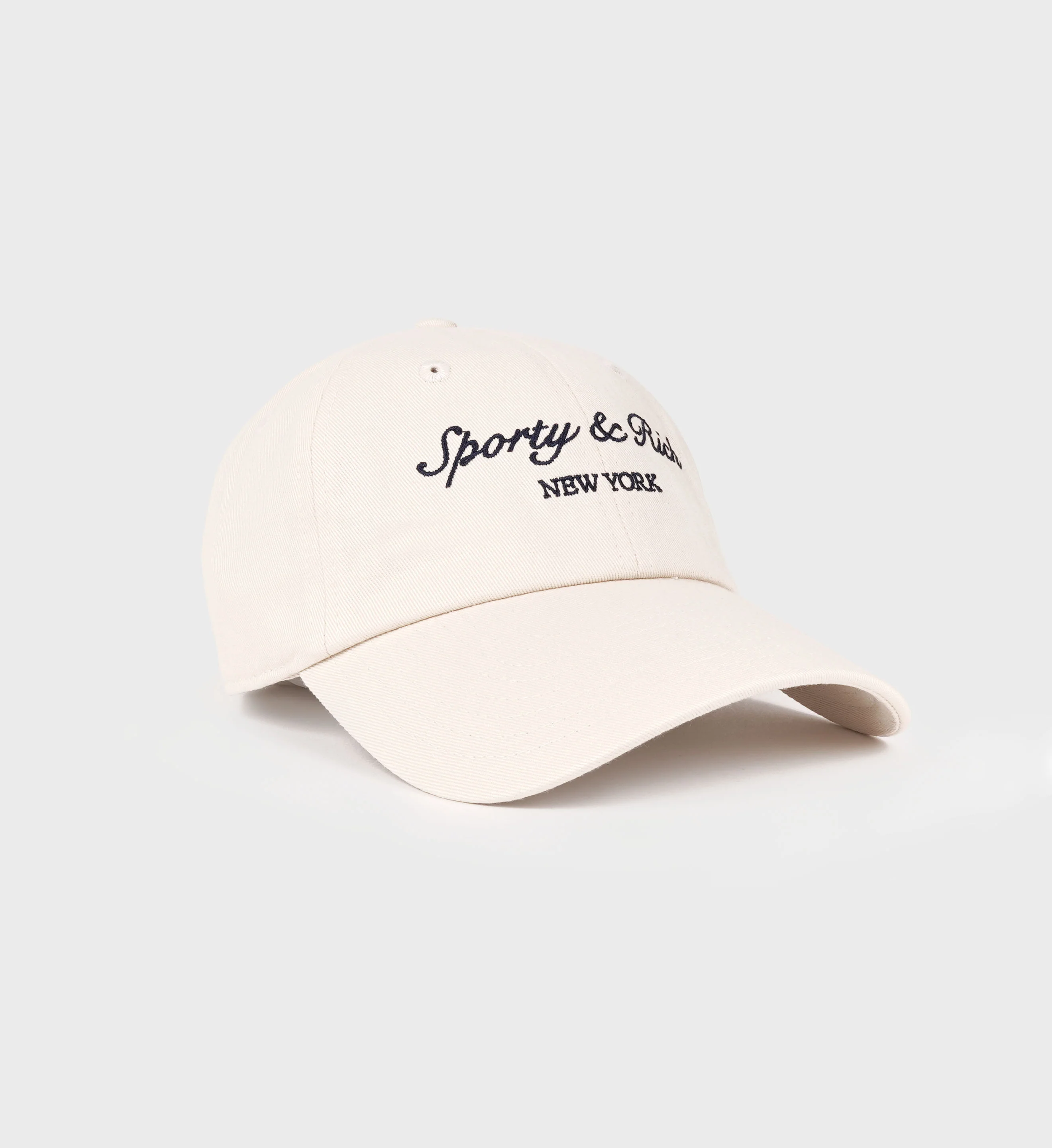 Syracuse Hat - Cream/Navy - Image 2