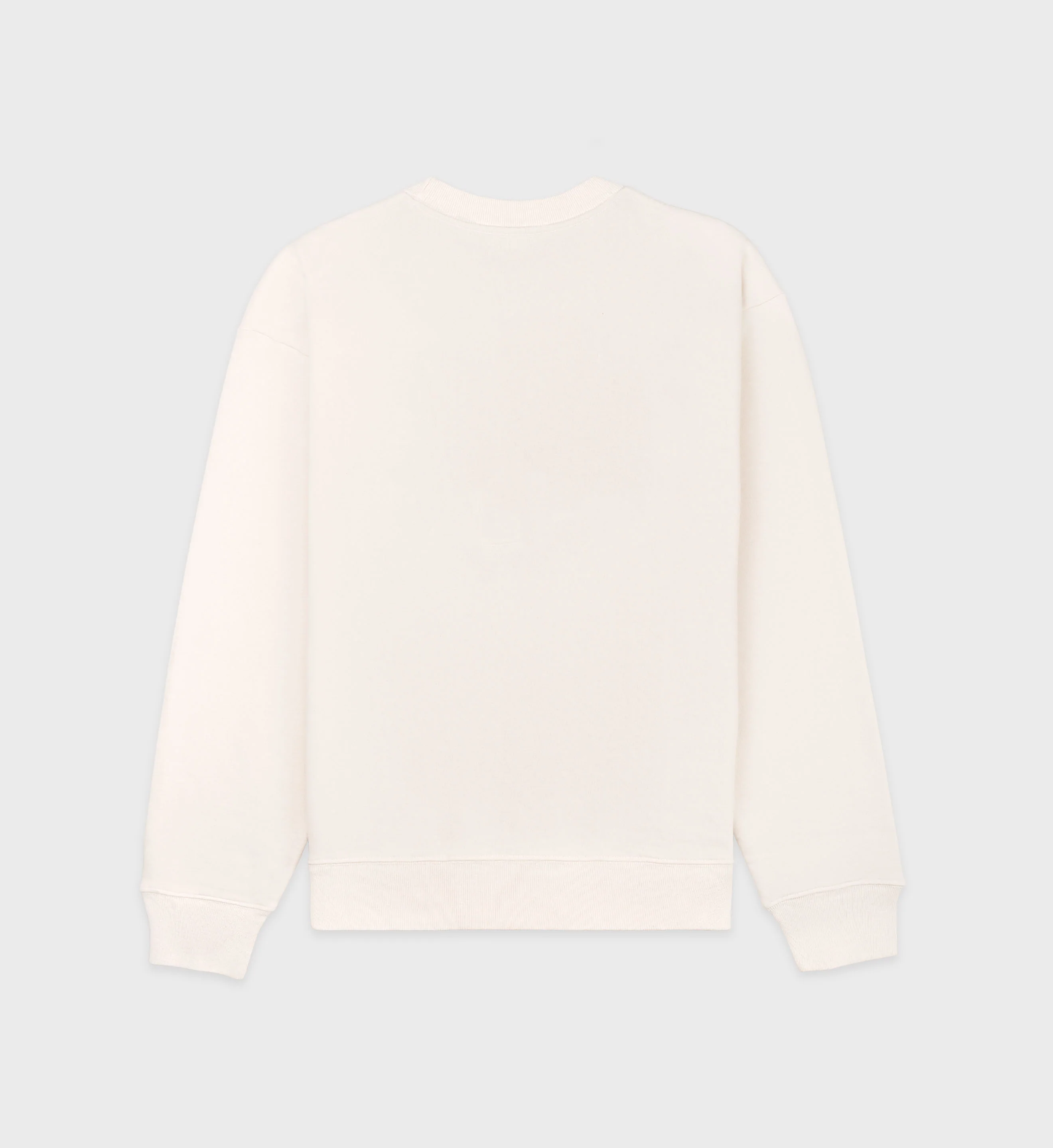 The Carlyle Script Crewneck - Cream/Forest - Image 11