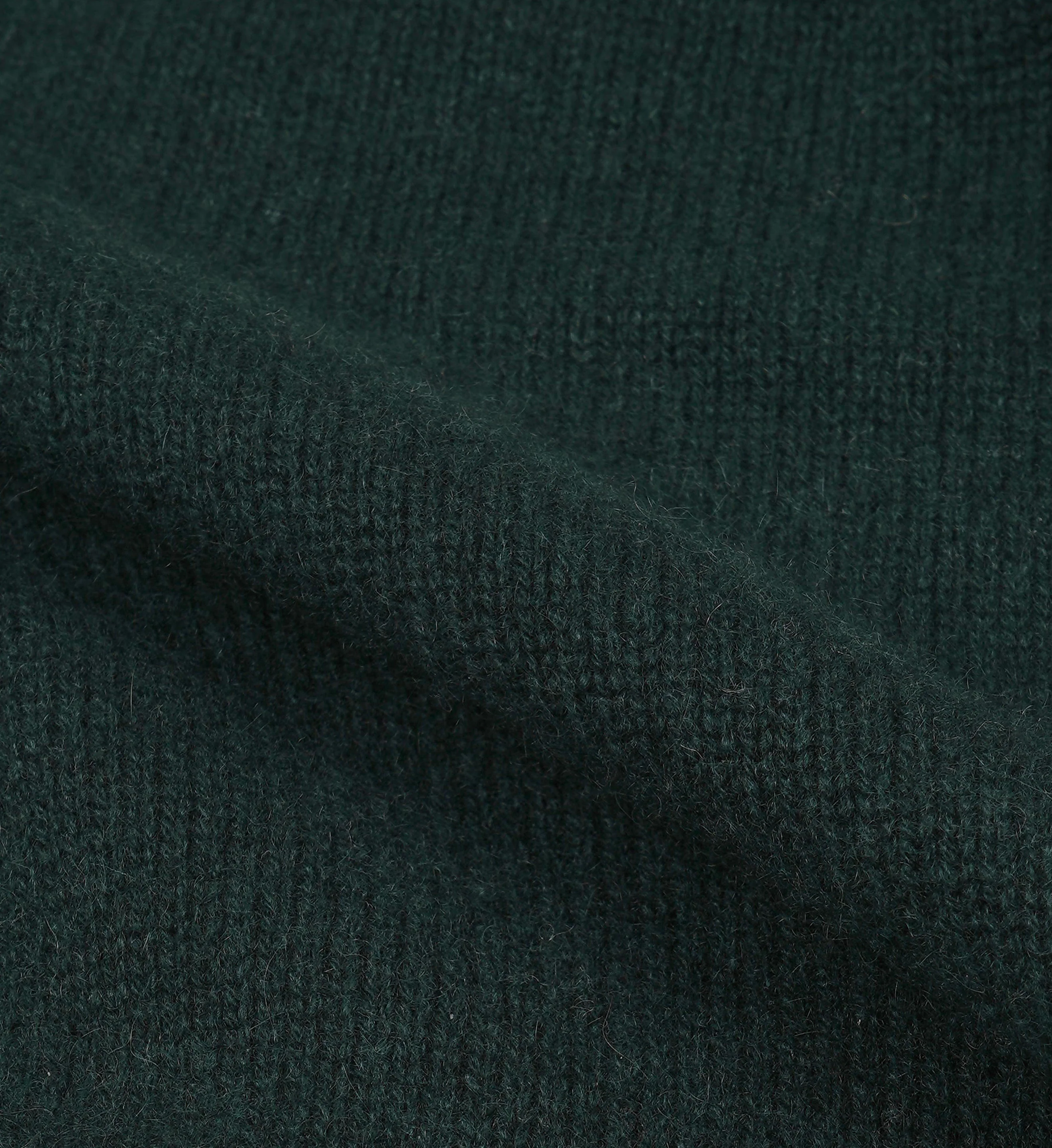 The Carlyle Crest Cashmere Trousers - Forest/White - Image 10