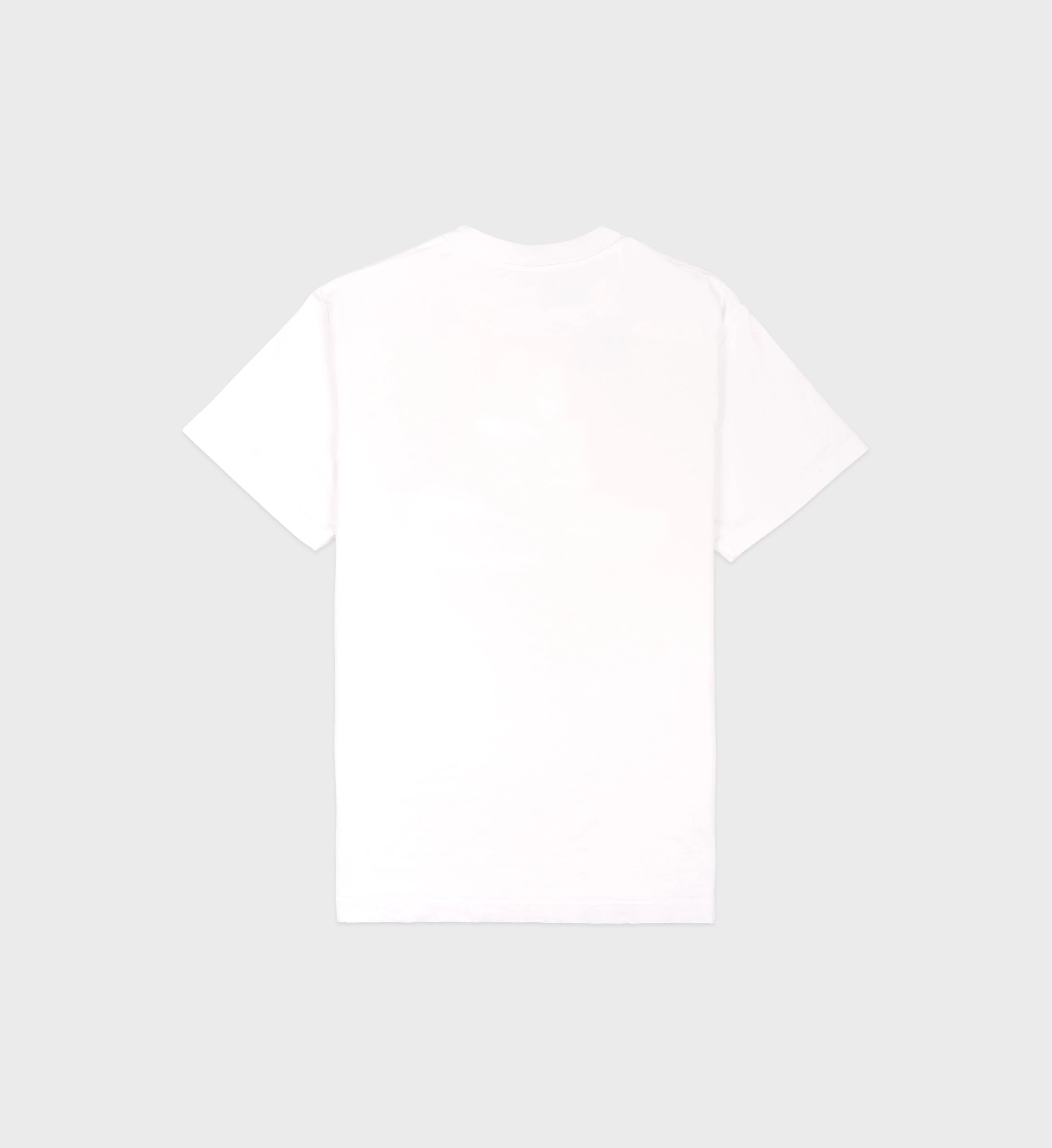 USA Wellness Club T-Shirt White/Navy - Image 2