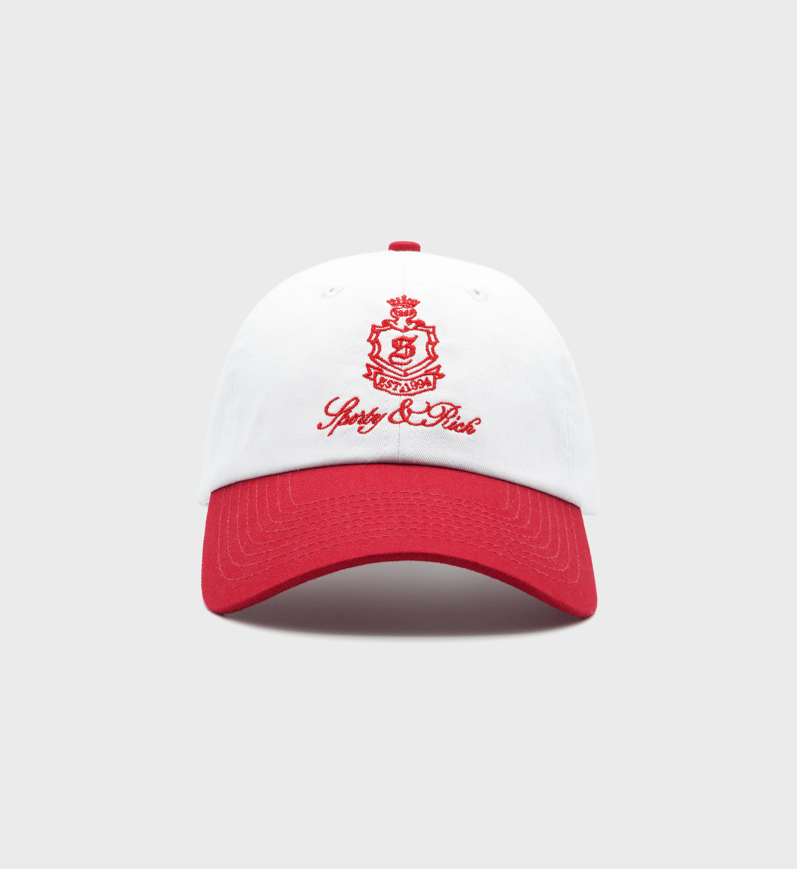 Vendome Hat - Ruby/White