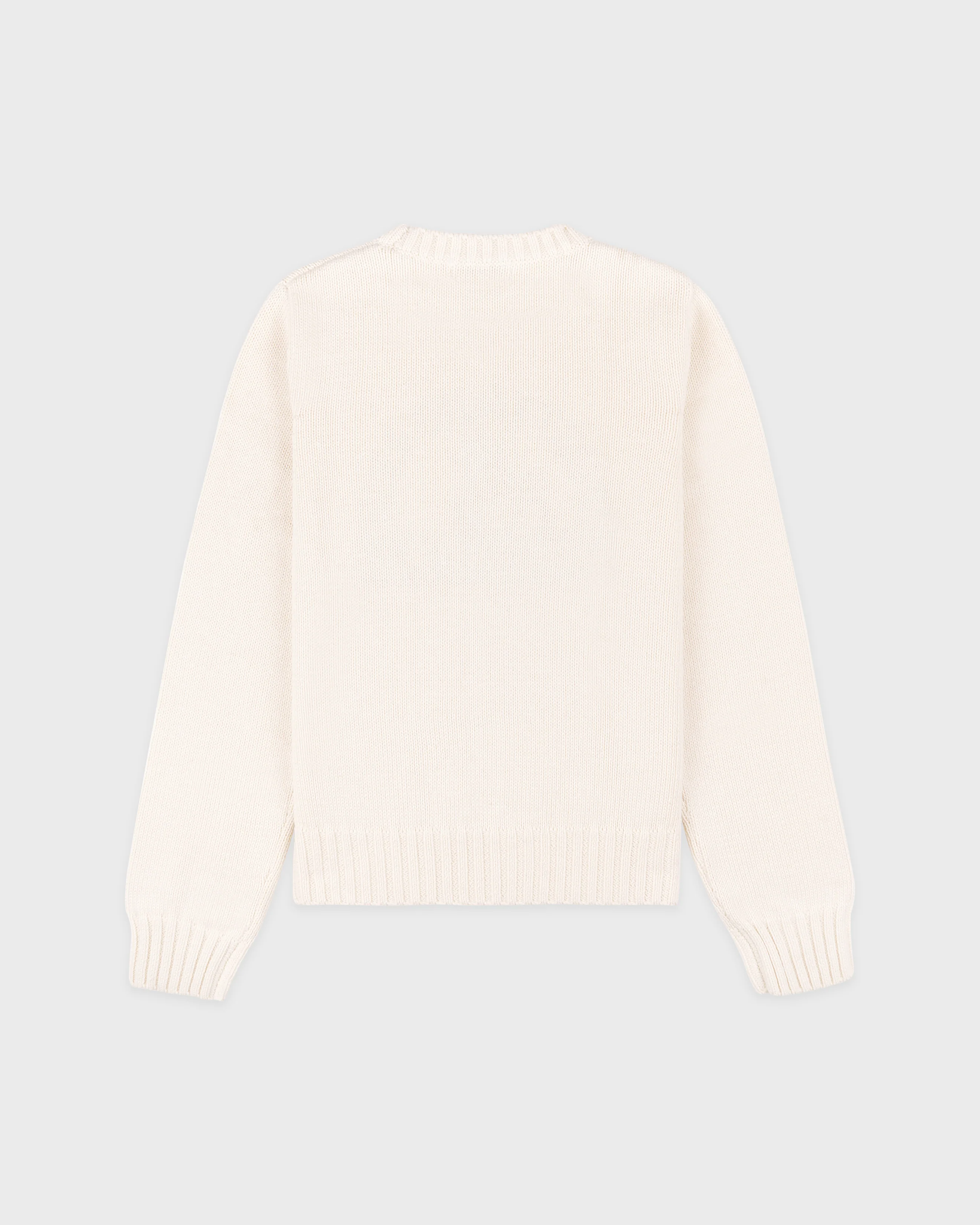 Vendome Knitted Sweater - Ecru/Navy - Image 8