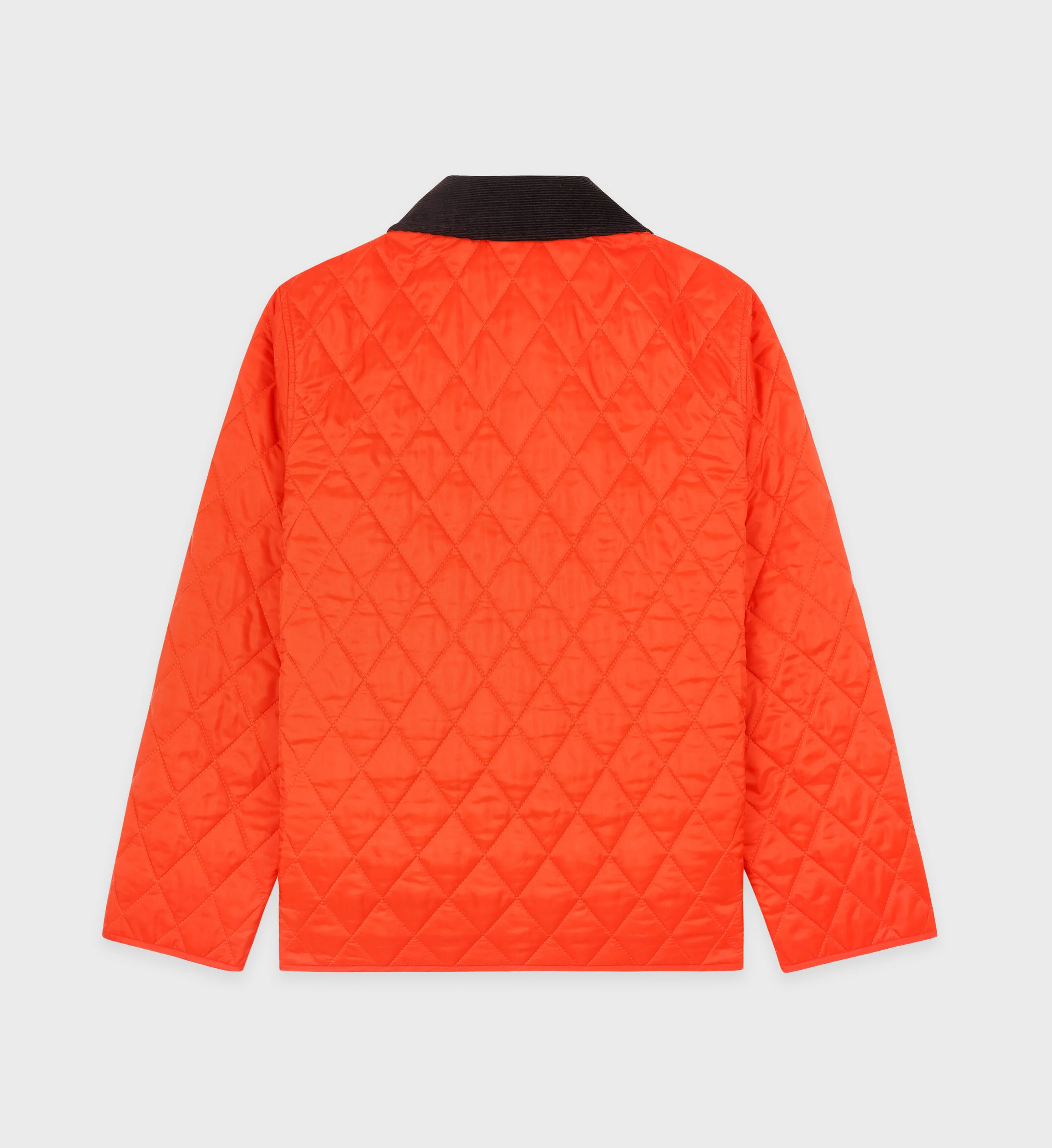 Vendome Nylon Quilted Jacket - Squash/Chocolate - Image 5