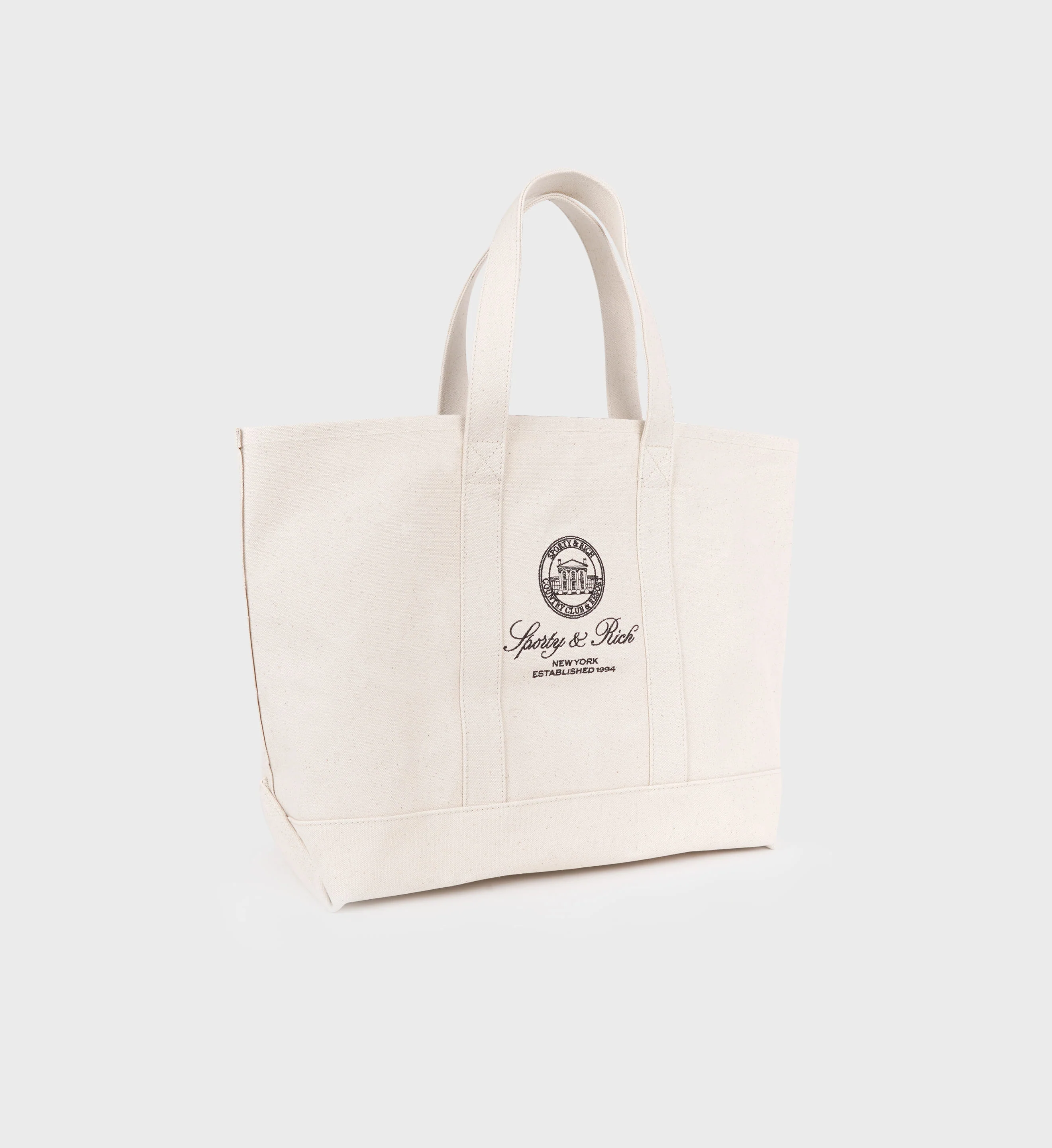 Vendome Resort Tote Bag - Natural/Chocolate - Image 3